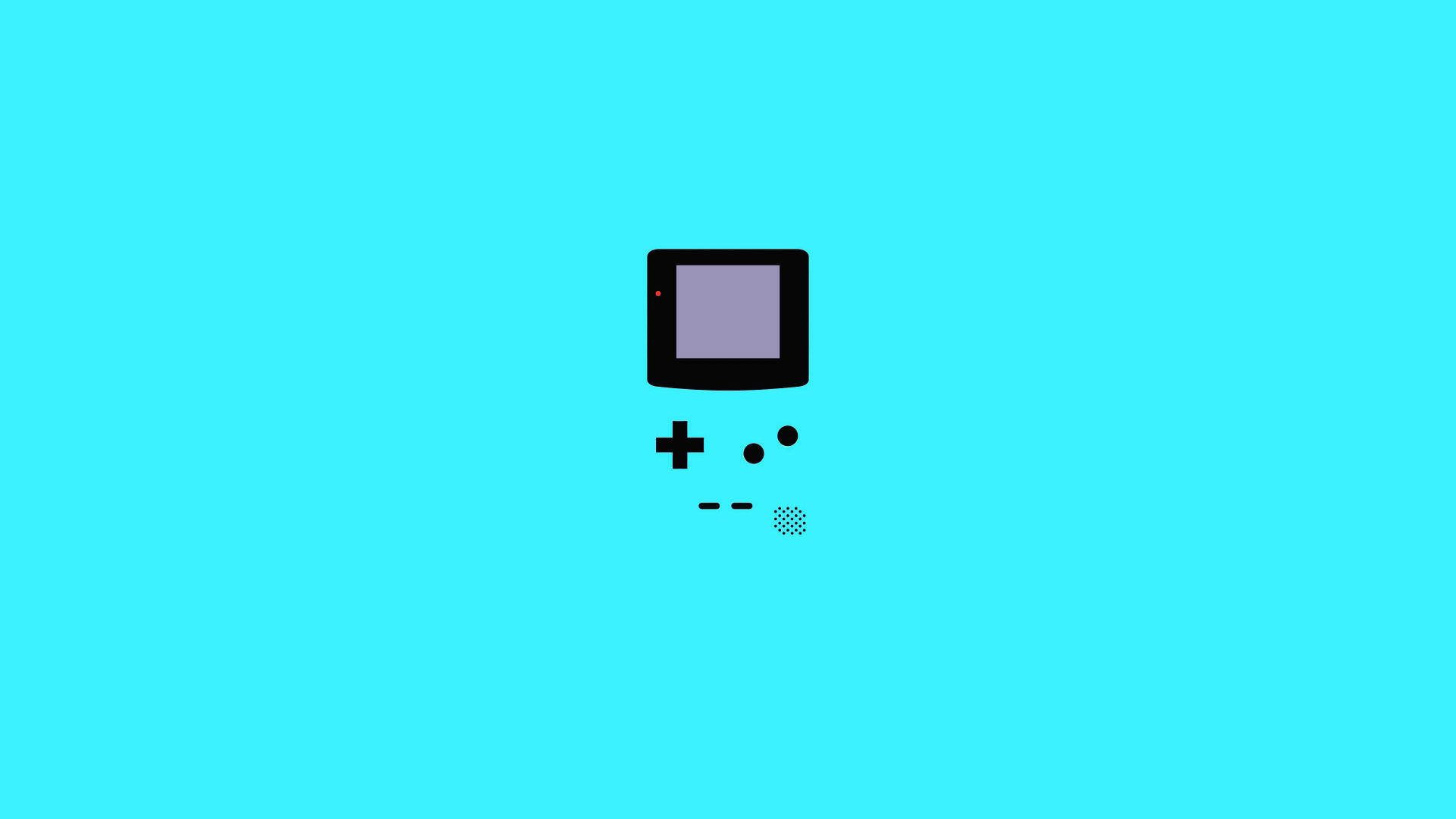 Ретро-игровая ностальгия с синим Game Boy Color Обои
