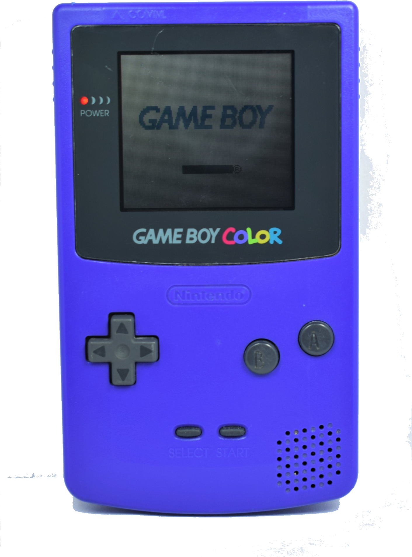Фиолетовая портативная игровая консоль Game Boy Color Обои