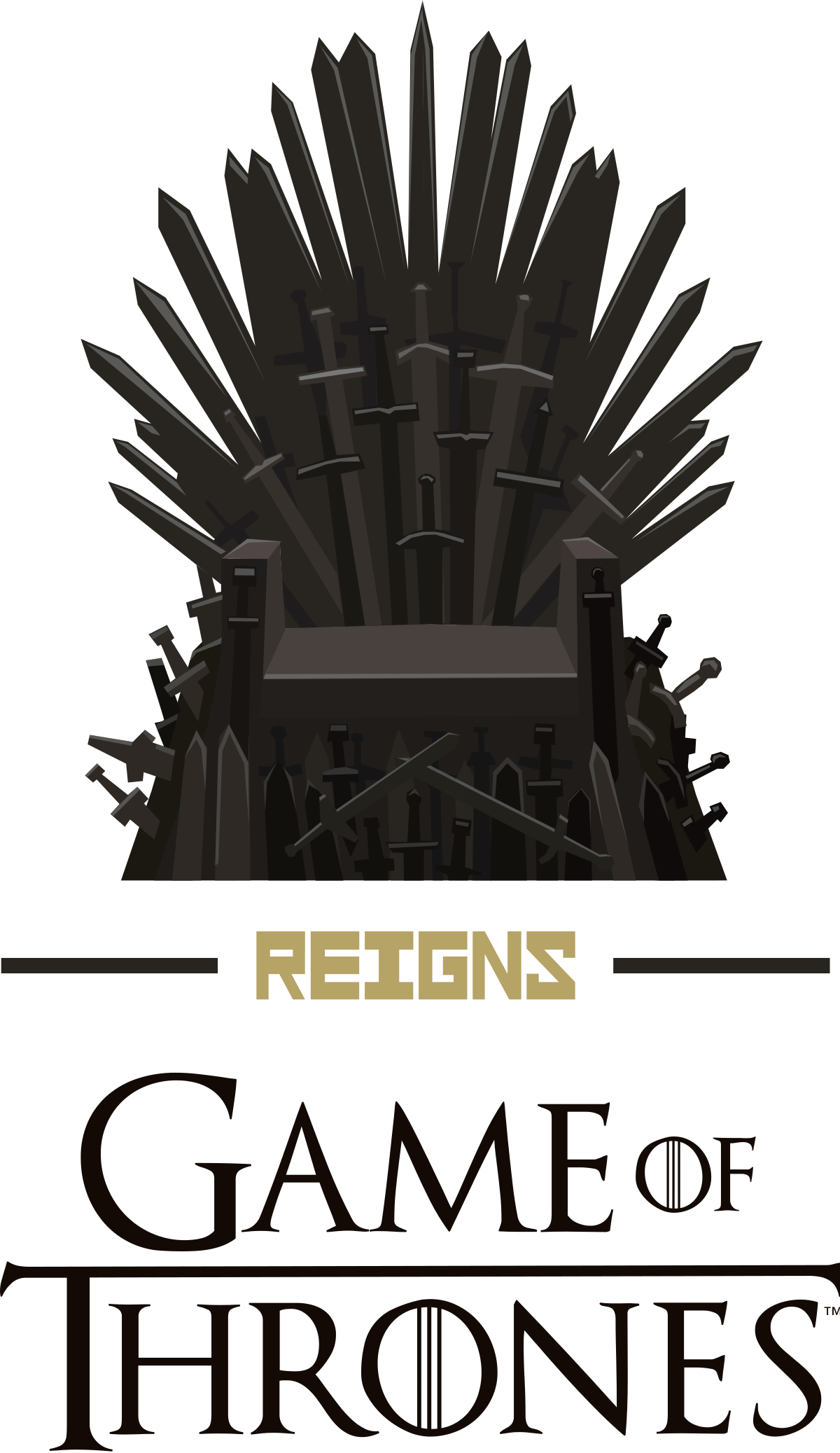 Железный трон Game of Thrones Логотип Обои
