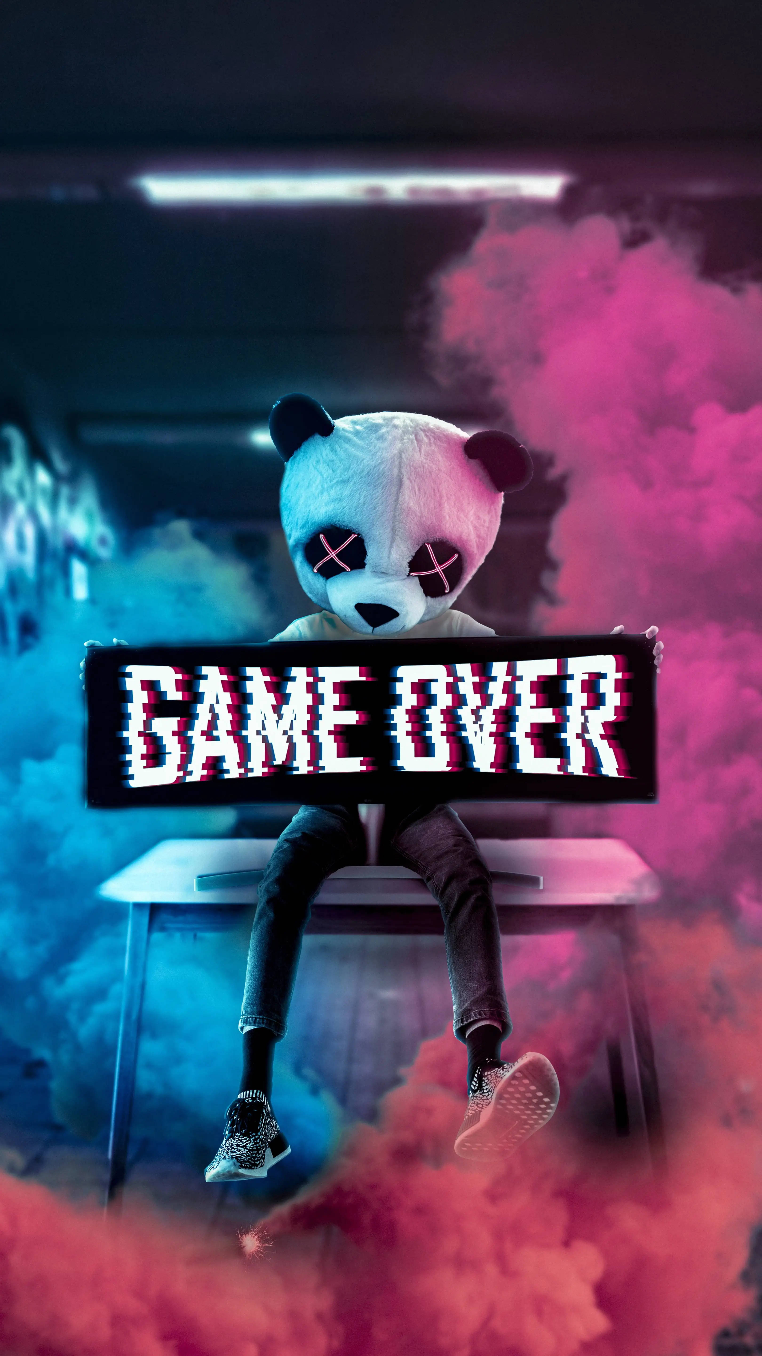 Game Over 8K Игры Обои