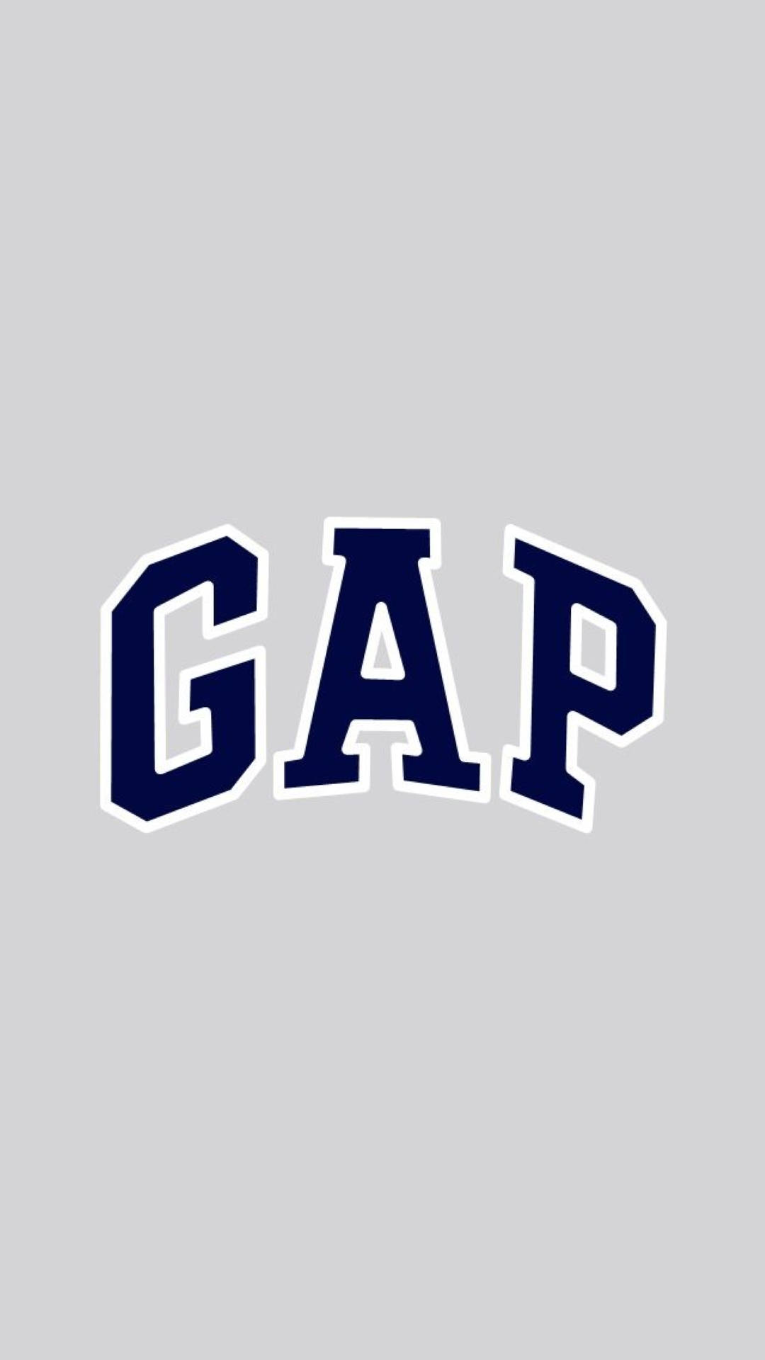Логотип Gap с буквами Обои