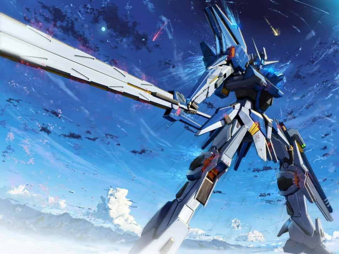 GAT-X105 Strike Gundam на рабочий стол Обои