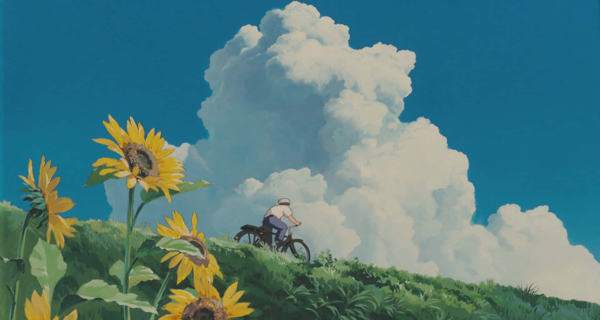 Очарование природы, раскрытое в фильмах студии Ghibli Обои