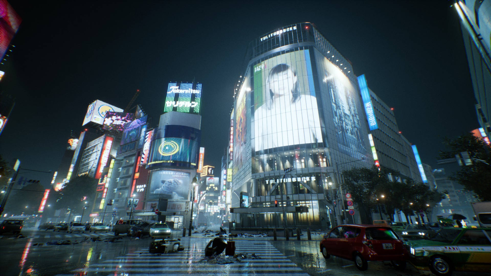 Ghostwire Tokyo Переход Сибуя Обои