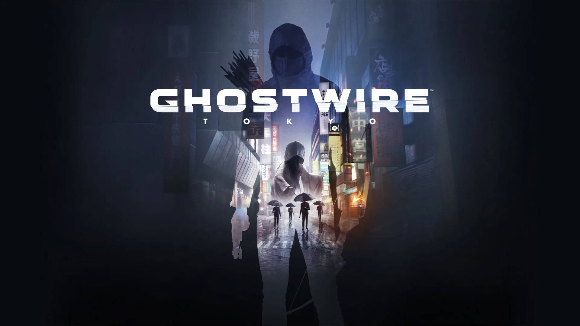 Обложка игры Ghostwire Tokyo Обои