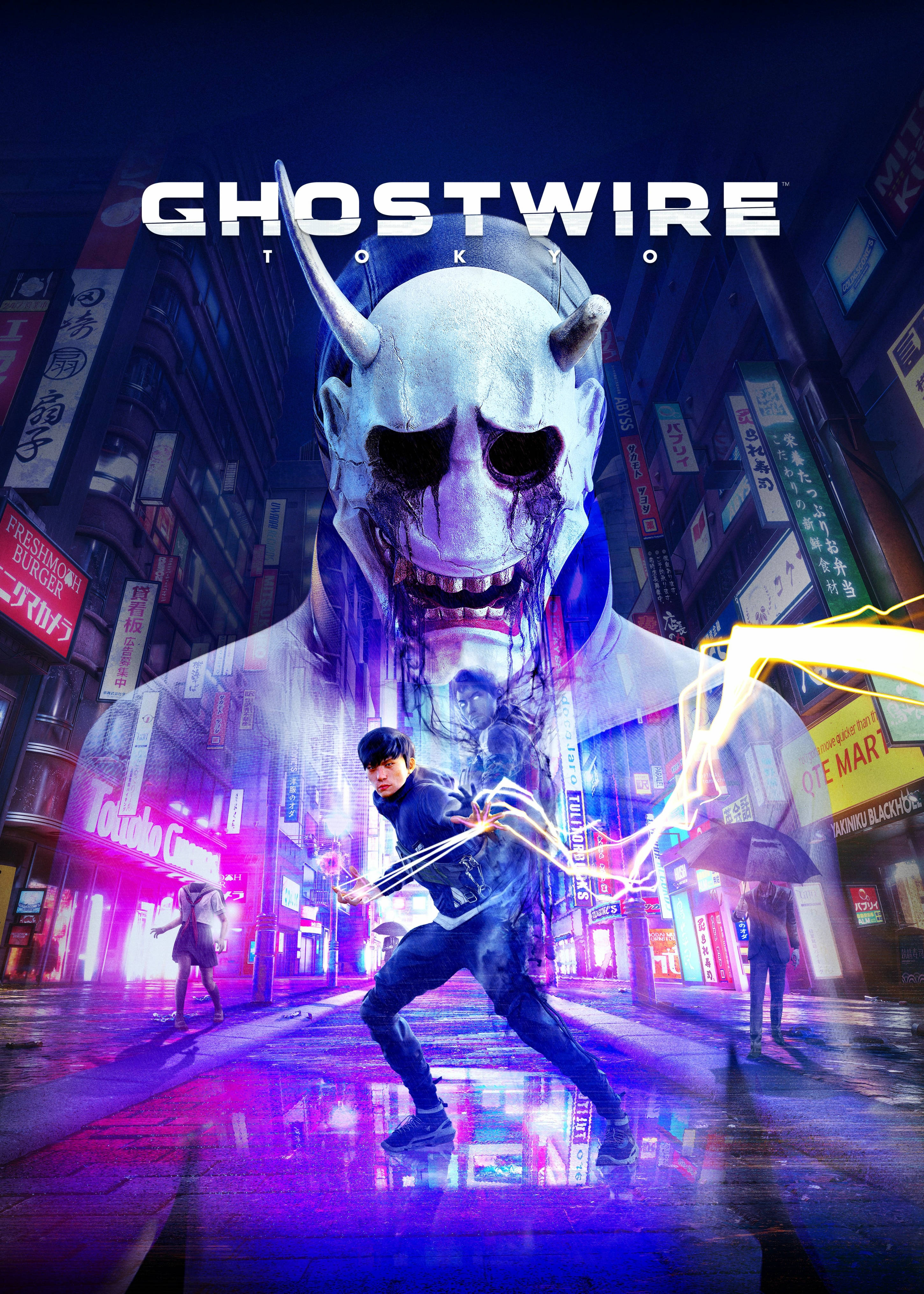 Официальная обложка игры Ghostwire Tokyo Обои