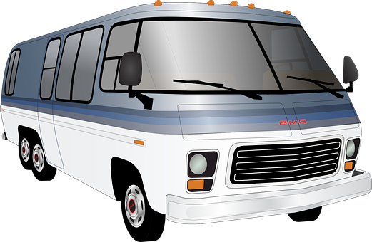 Винтажный вектор GMC Motorhome Обои