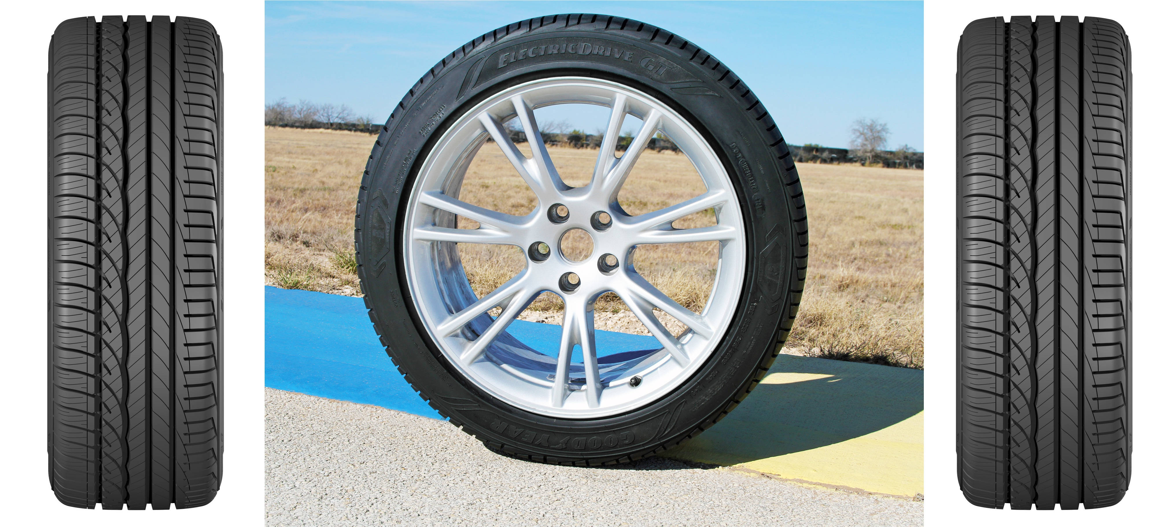 Шины Goodyear на Tesla Model Y Обои