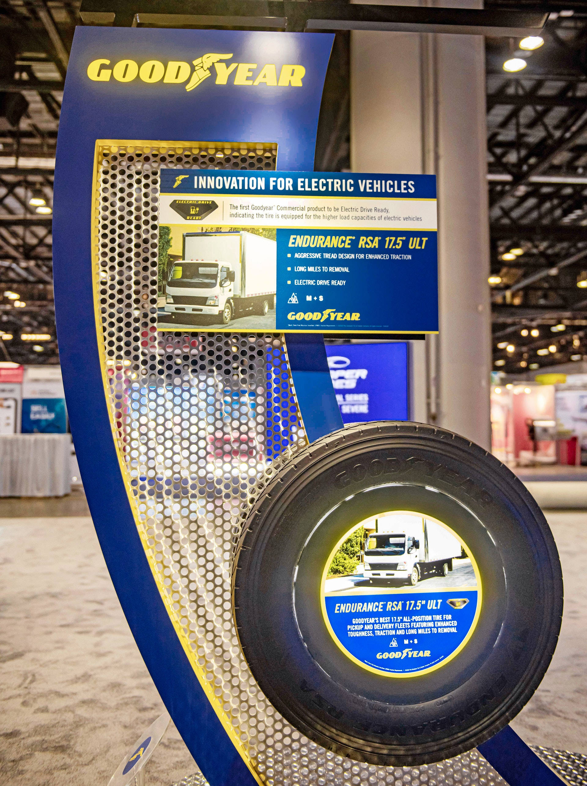 Шина Goodyear для электромобилей Обои