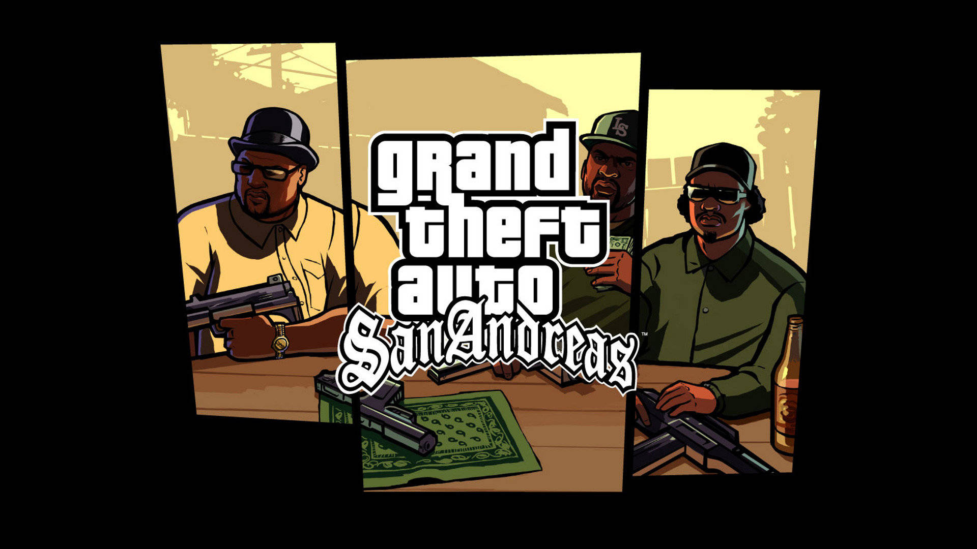 GTA SA 4K Big Smoke Райдер Свит Обои