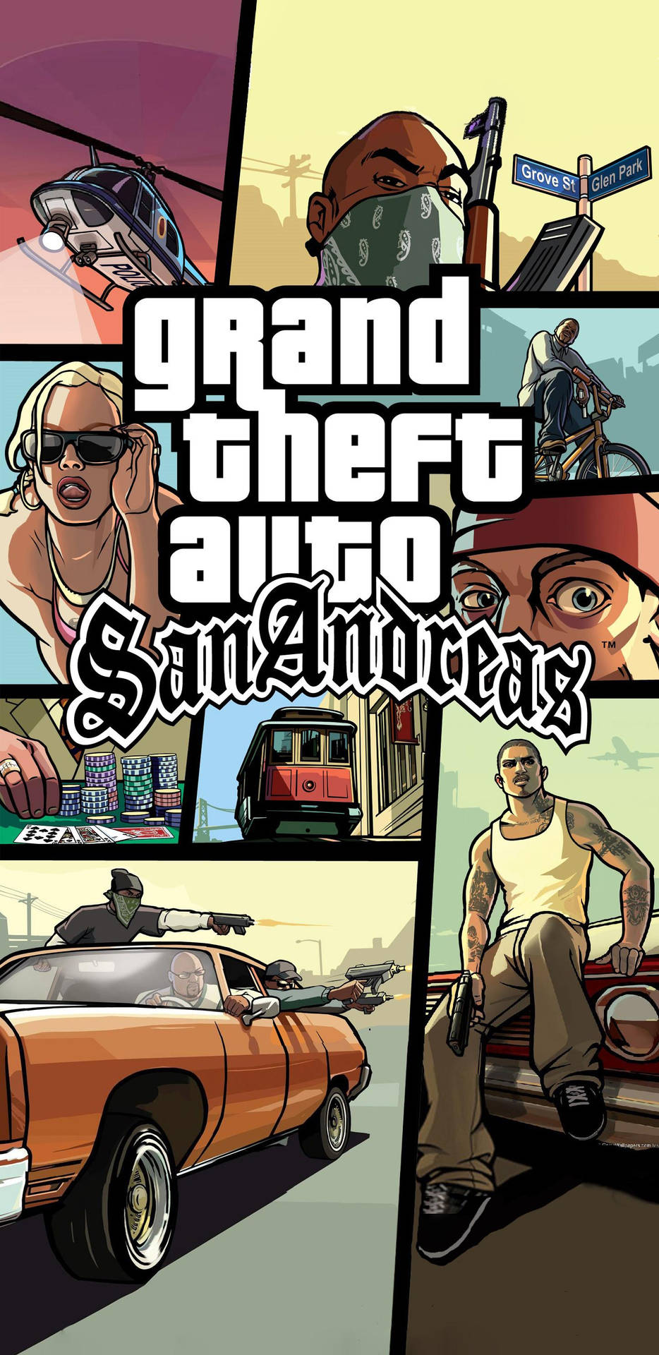 GTA SA 4K Экшн-игра