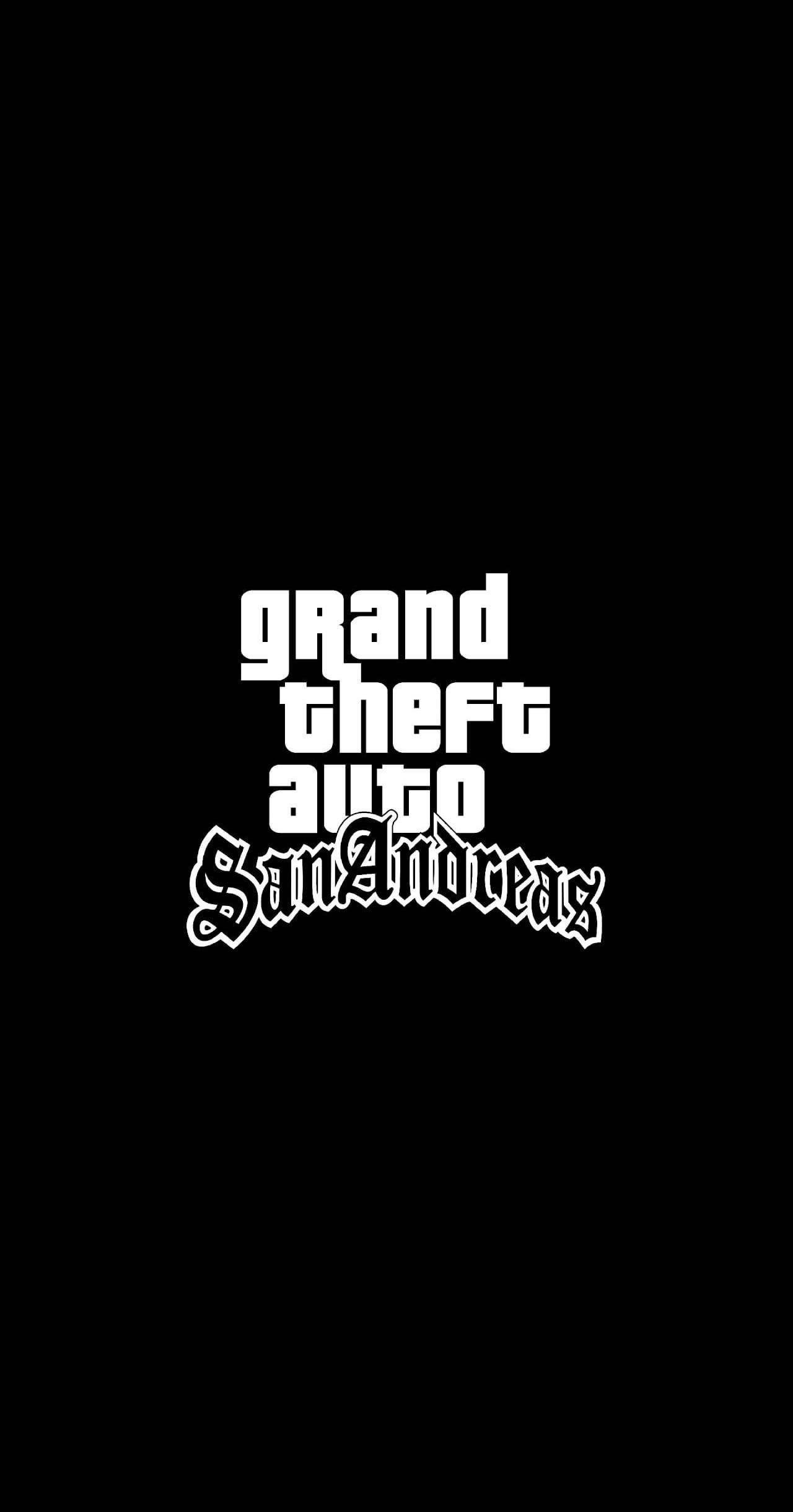 Логотип GTA San Andreas для iPhone Обои