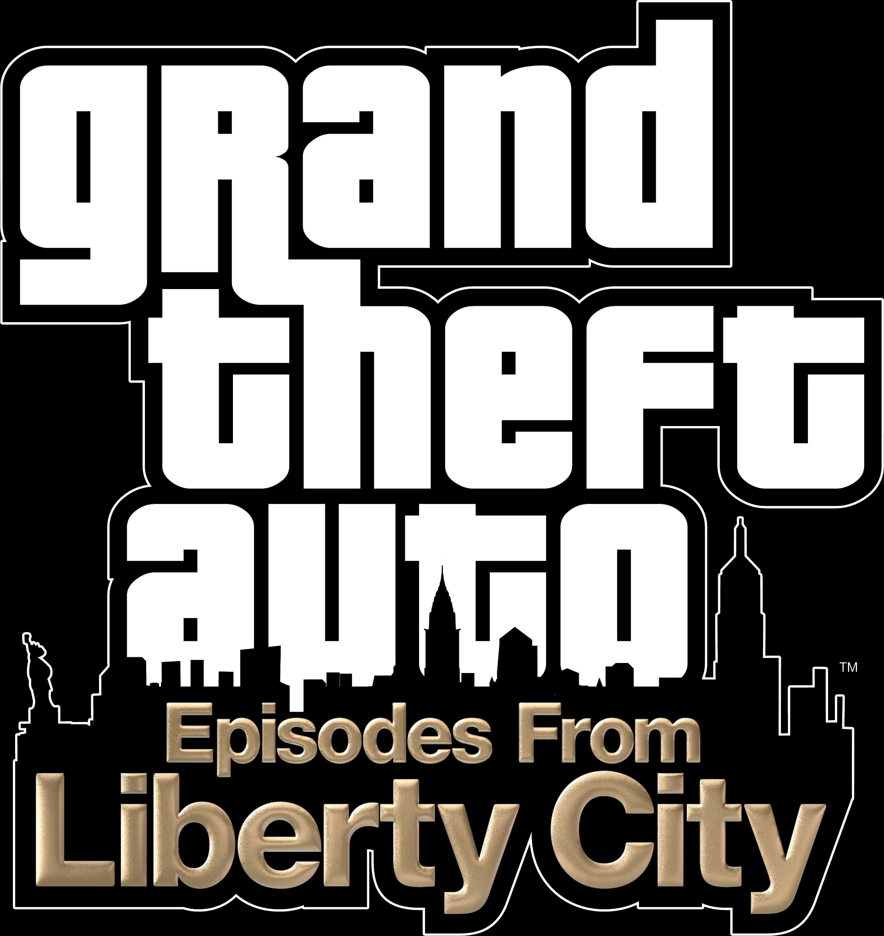 Логотип GTA «Эпизоды из Либерти-Сити» Обои