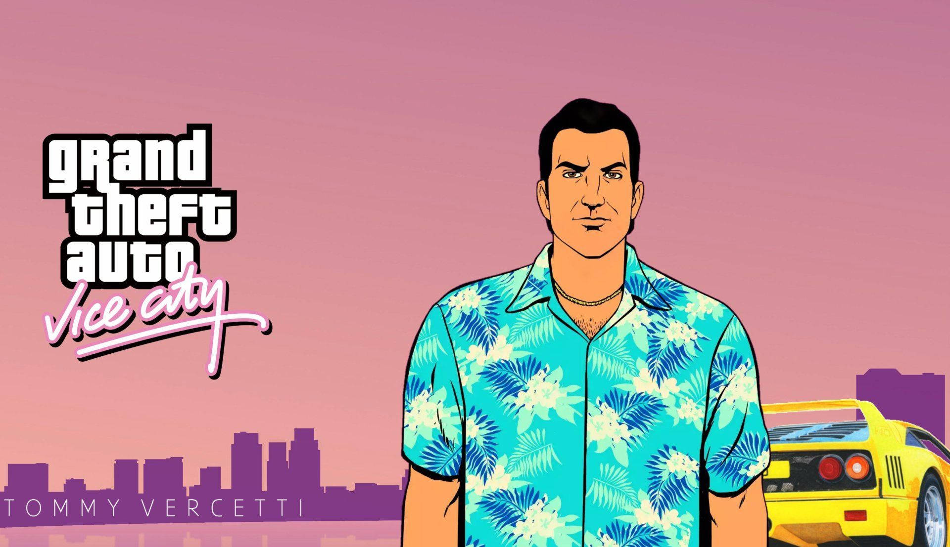 GTA Vice City Томми Версетти Обои