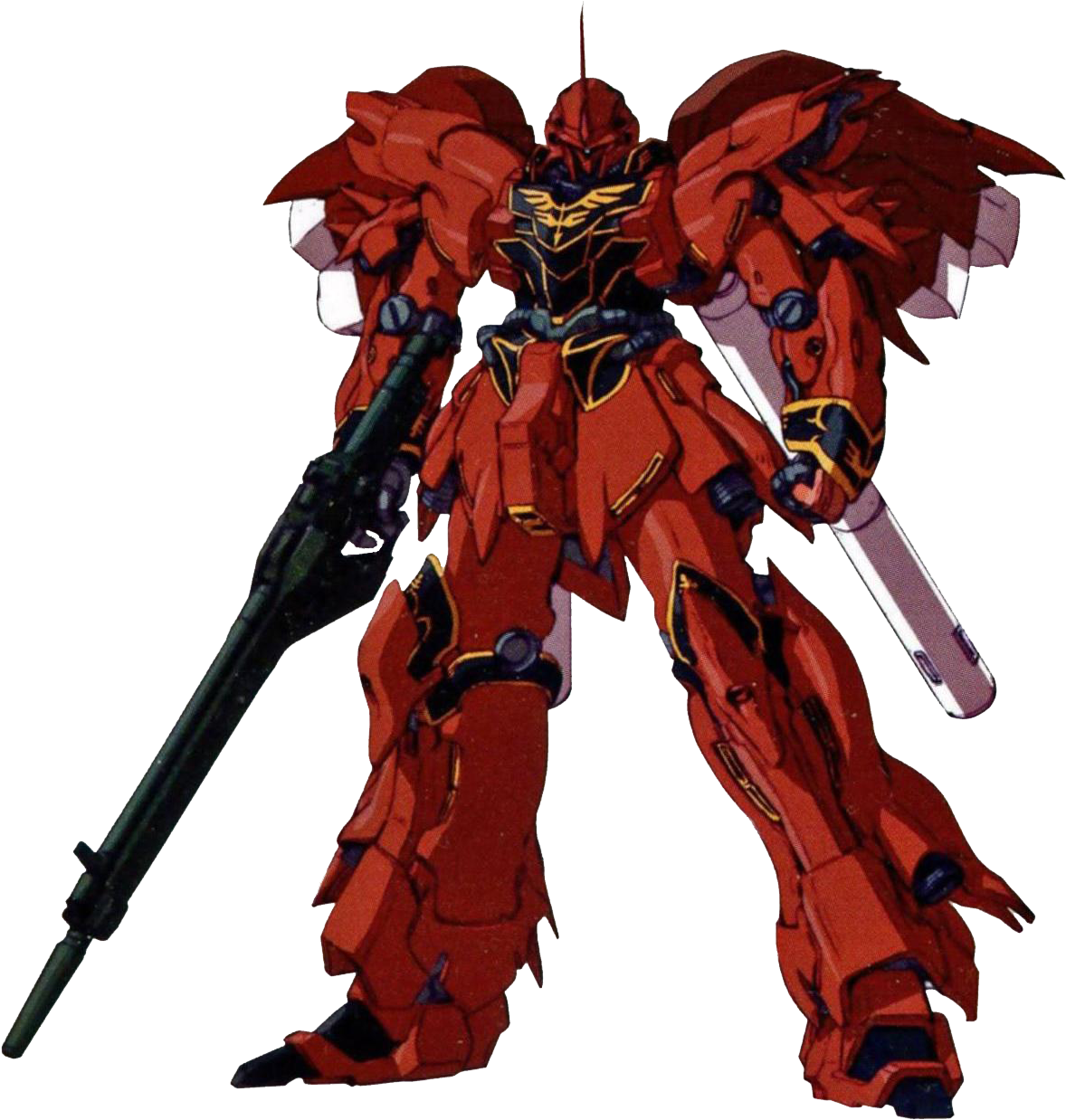 Красный мобильный костюм из Gundam Обои