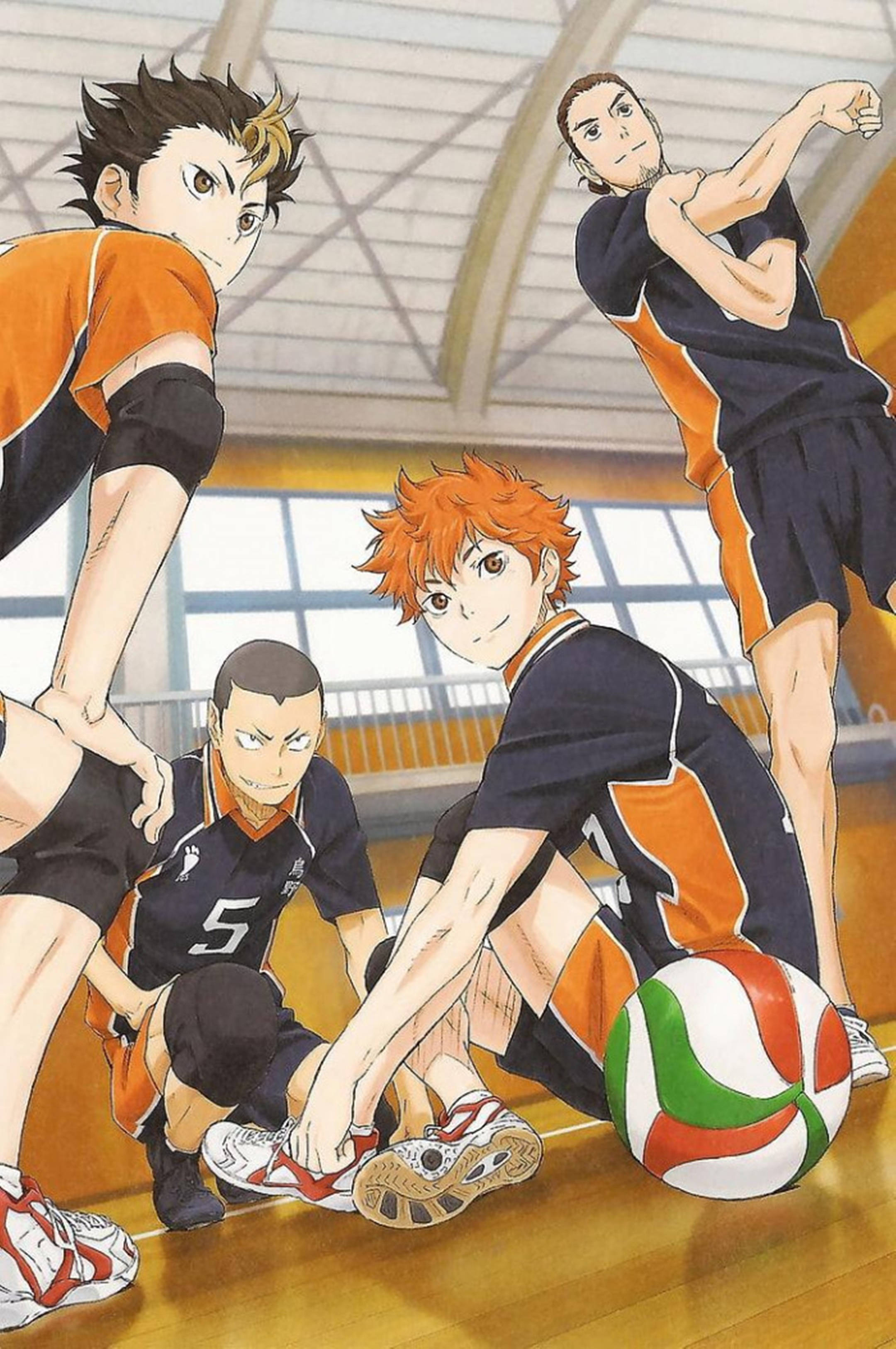 Haikyuu 4K Разминка Обои