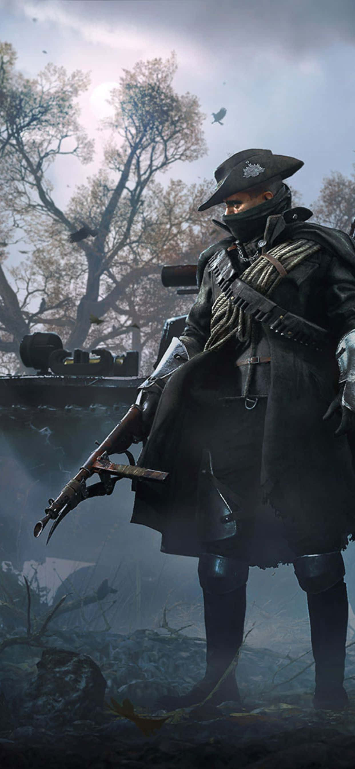 Приготовьтесь к действию в HD Battlefield V Обои