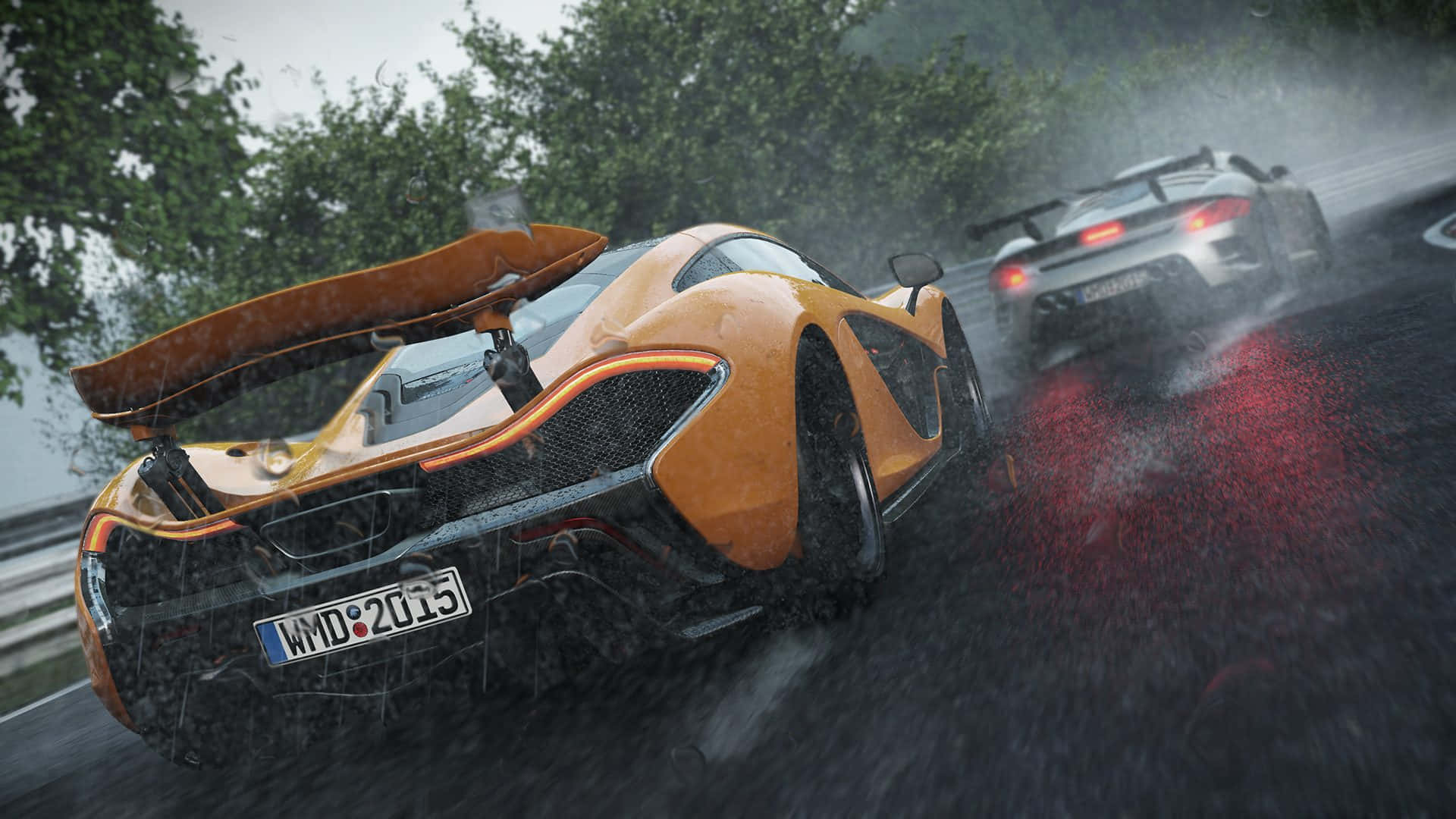 Динамичный HD фон Project Cars Обои