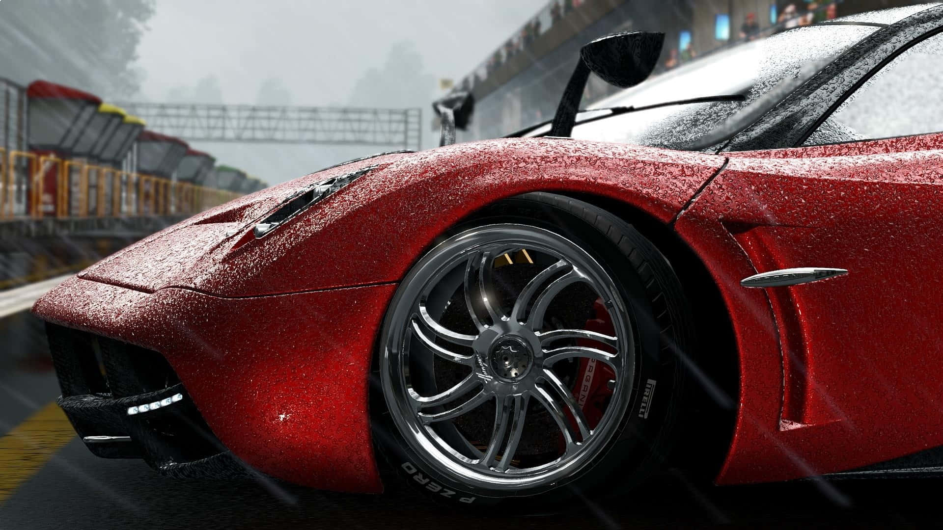 HD Project Cars красная машина Forza фон Обои