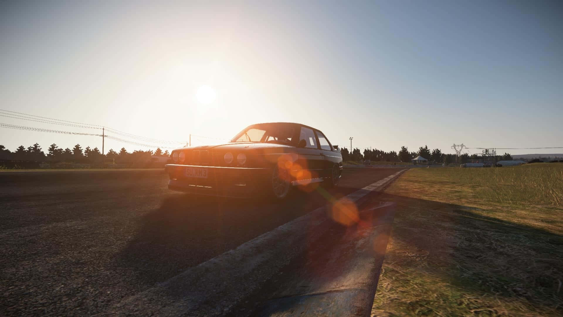 HD Project Cars солнечные лучи фон Обои