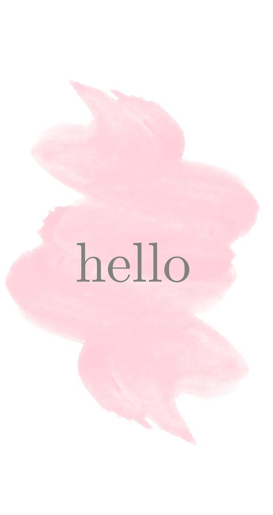 Hello Милый экран блокировки iPhone Обои