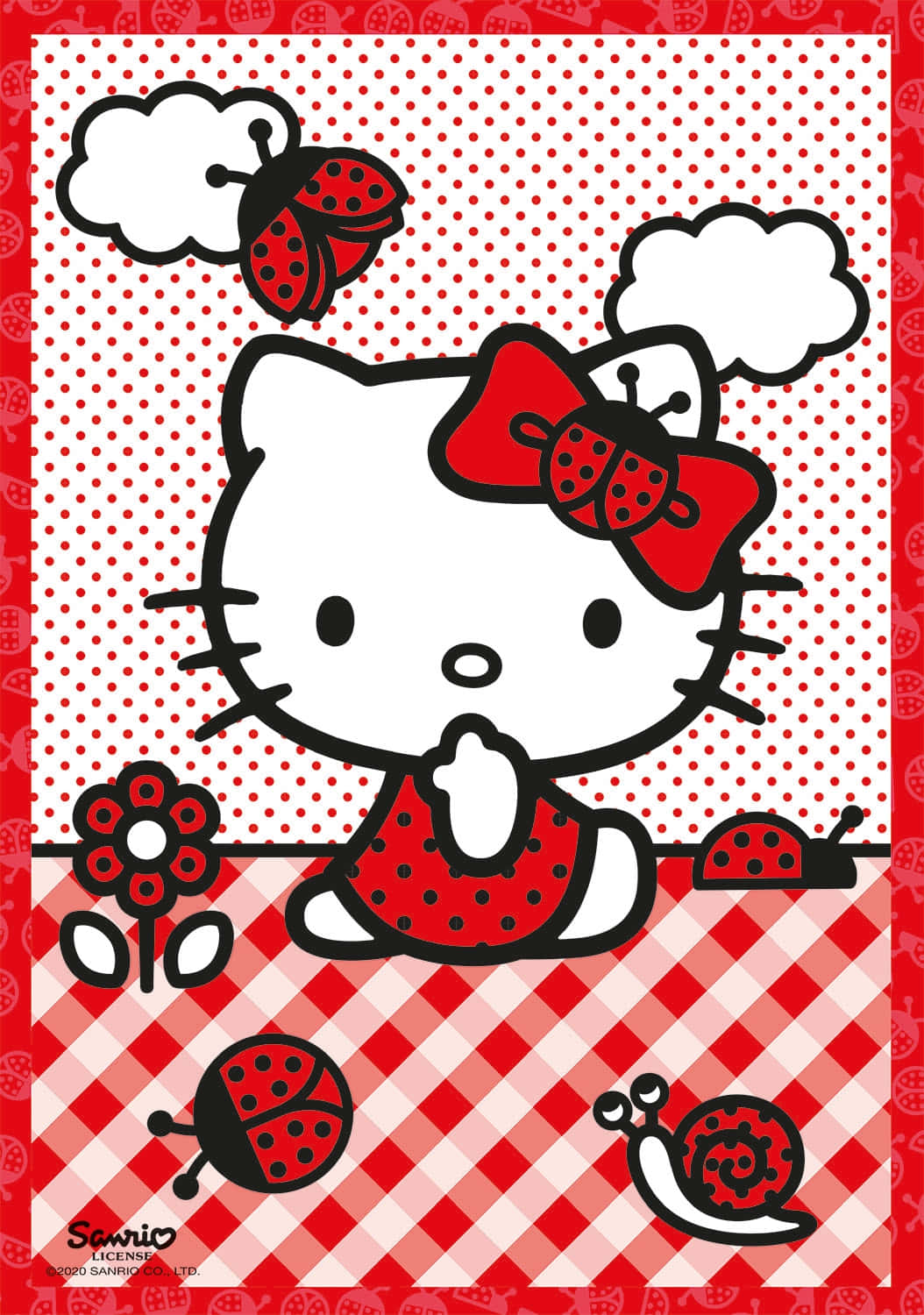 Милый и очаровательный Hello Kitty Обои