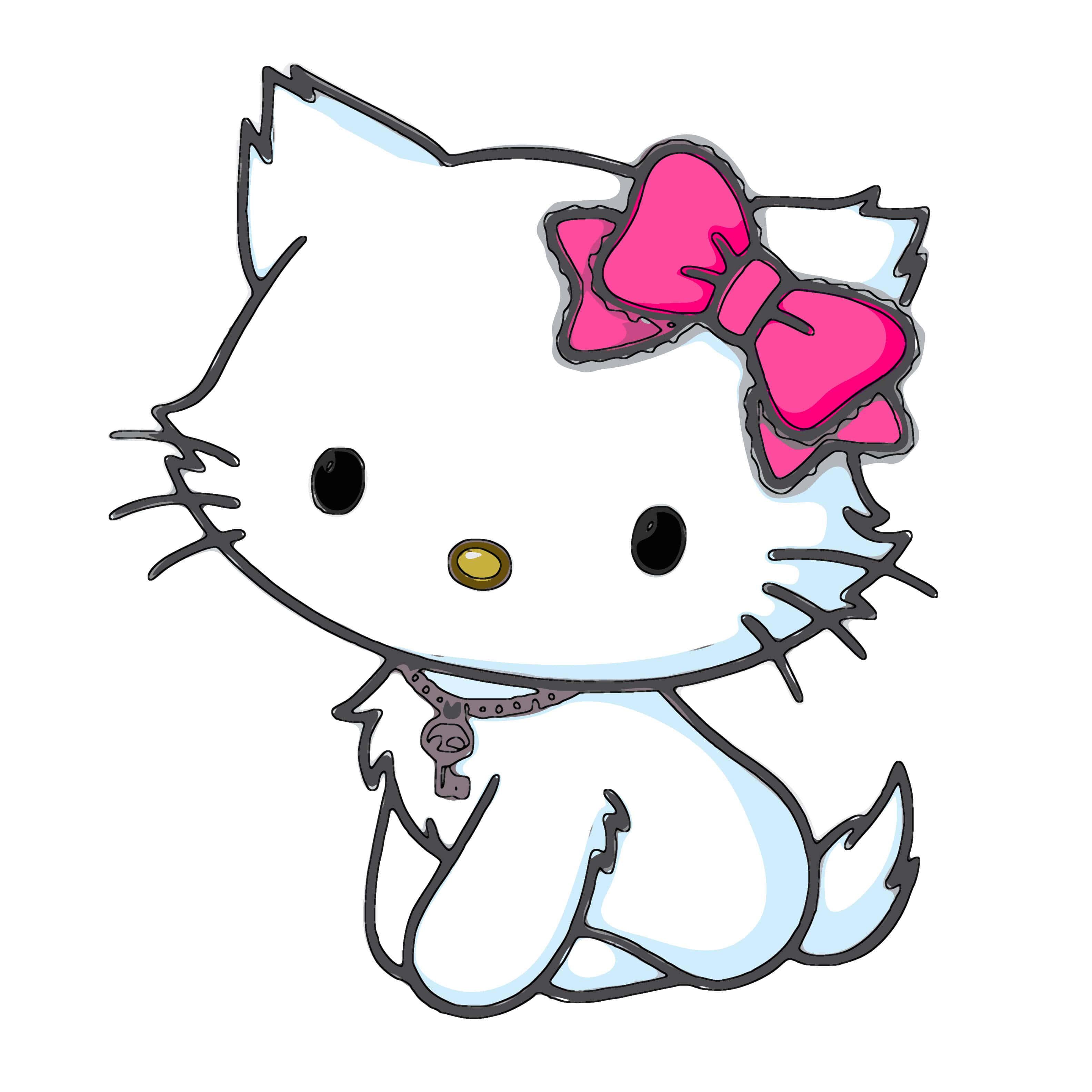 Hello Kitty питомец Чарми Китти фон Обои