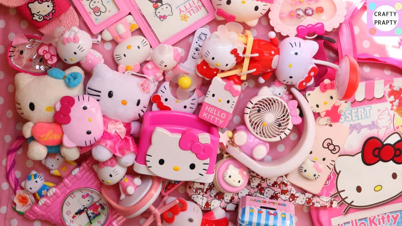 Празднуйте с Hello Kitty! Обои