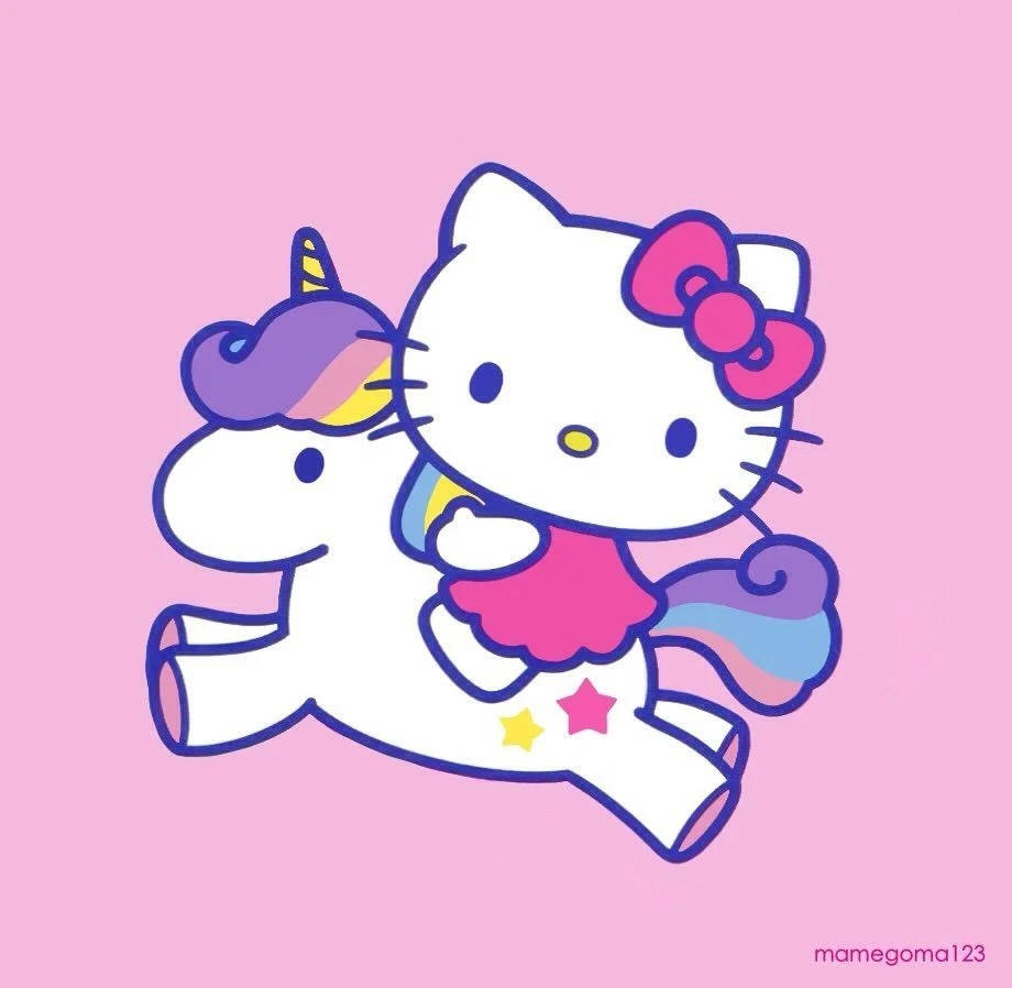 Единорог Hello Kitty PFP Обои