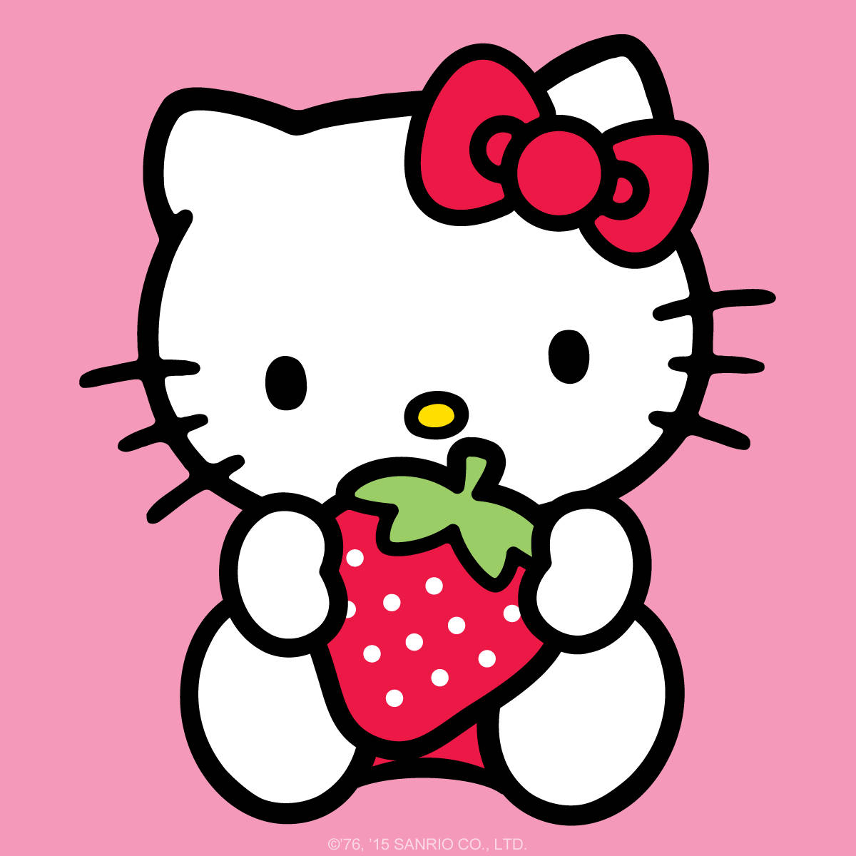 Клубничная Hello Kitty PFP Обои