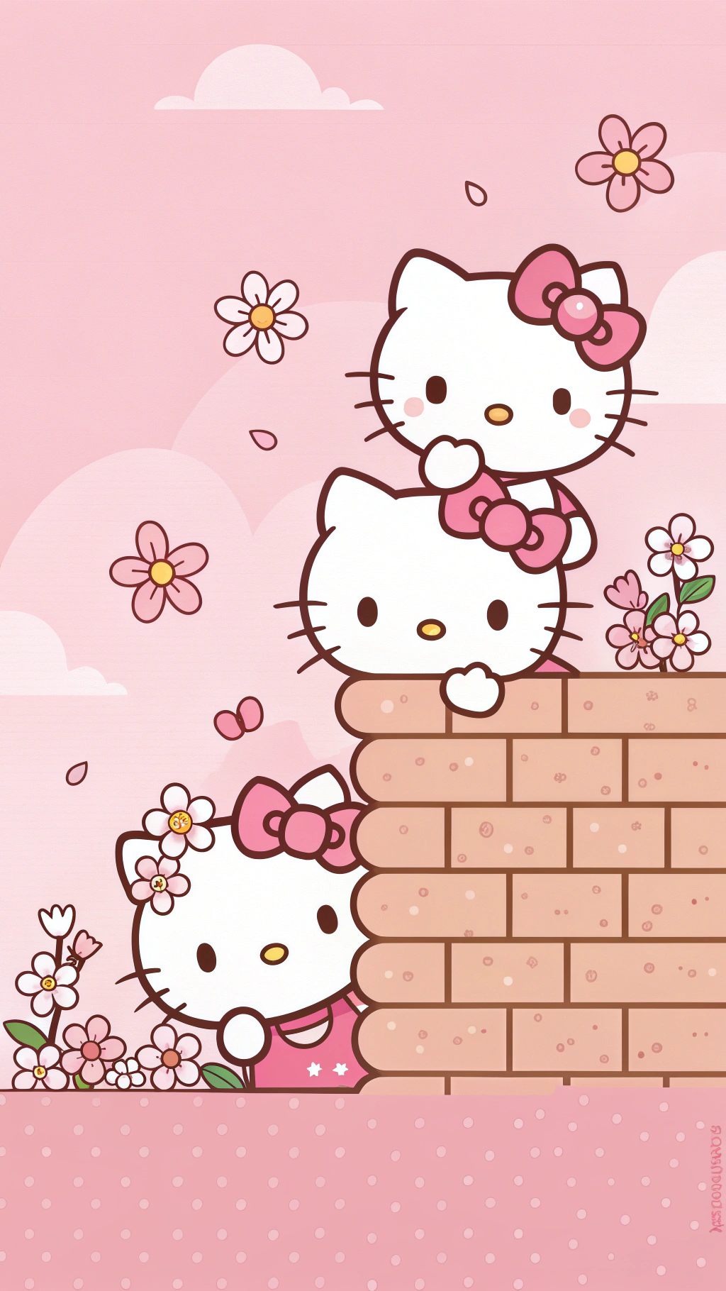 Убежище Hello Kitty раскрыто Обои