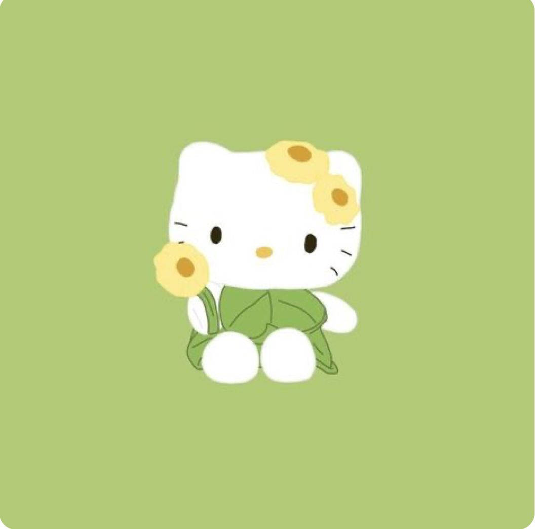 Природа и эстетика Hello Kitty Обои