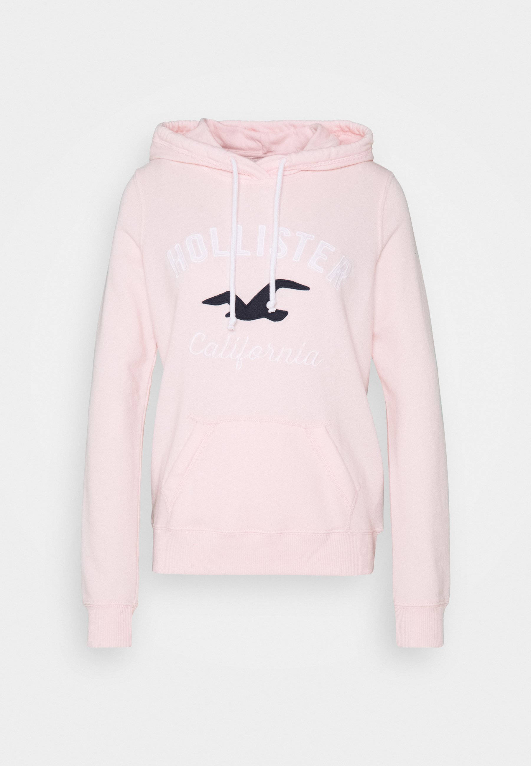 Светло-розовая толстовка-худи Hollister Обои