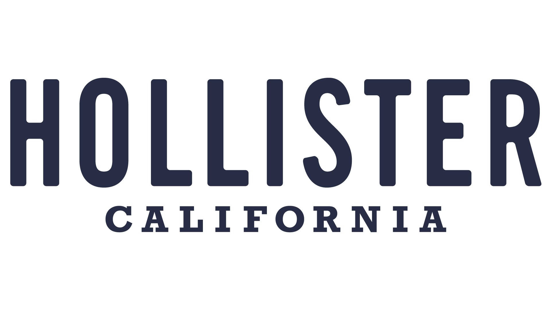 Минималистичный чистый логотип Hollister Обои