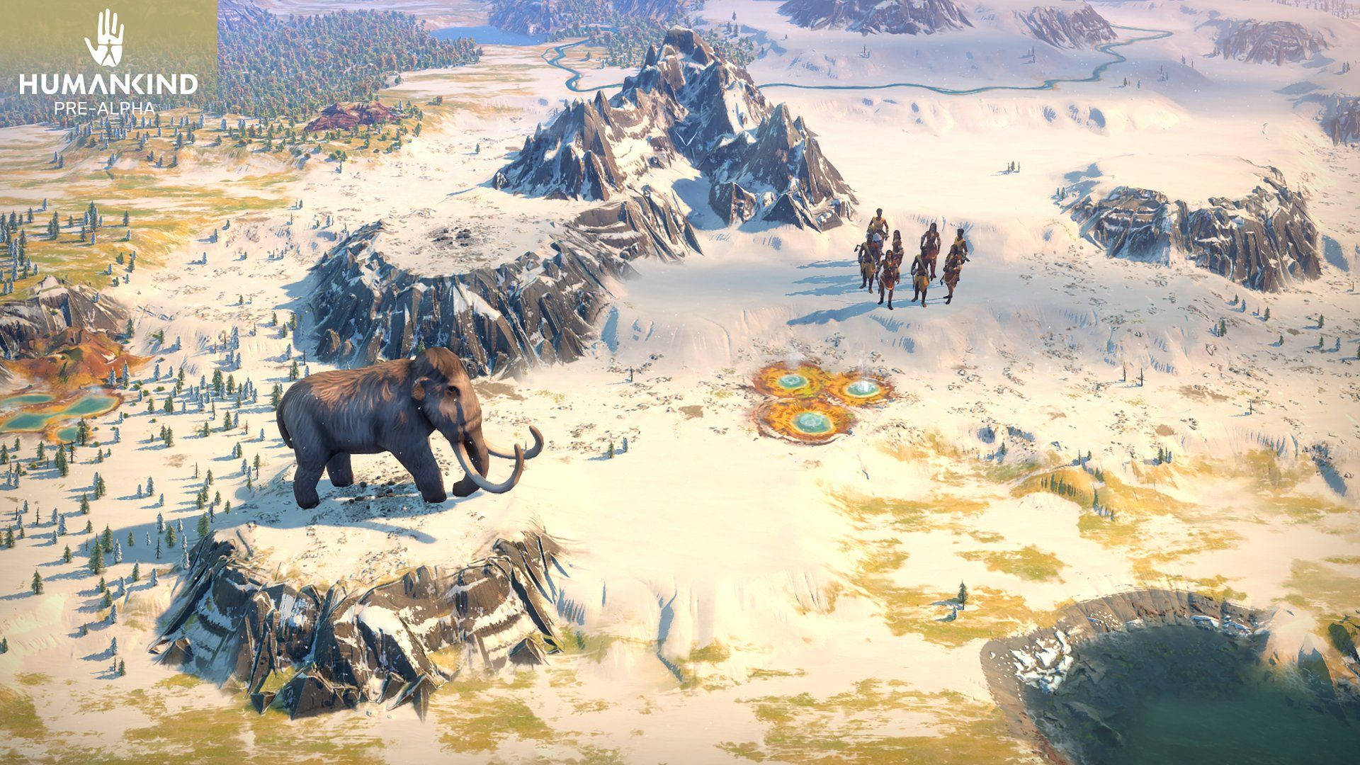 Humankind Pre-Alpha Winter Map Обои