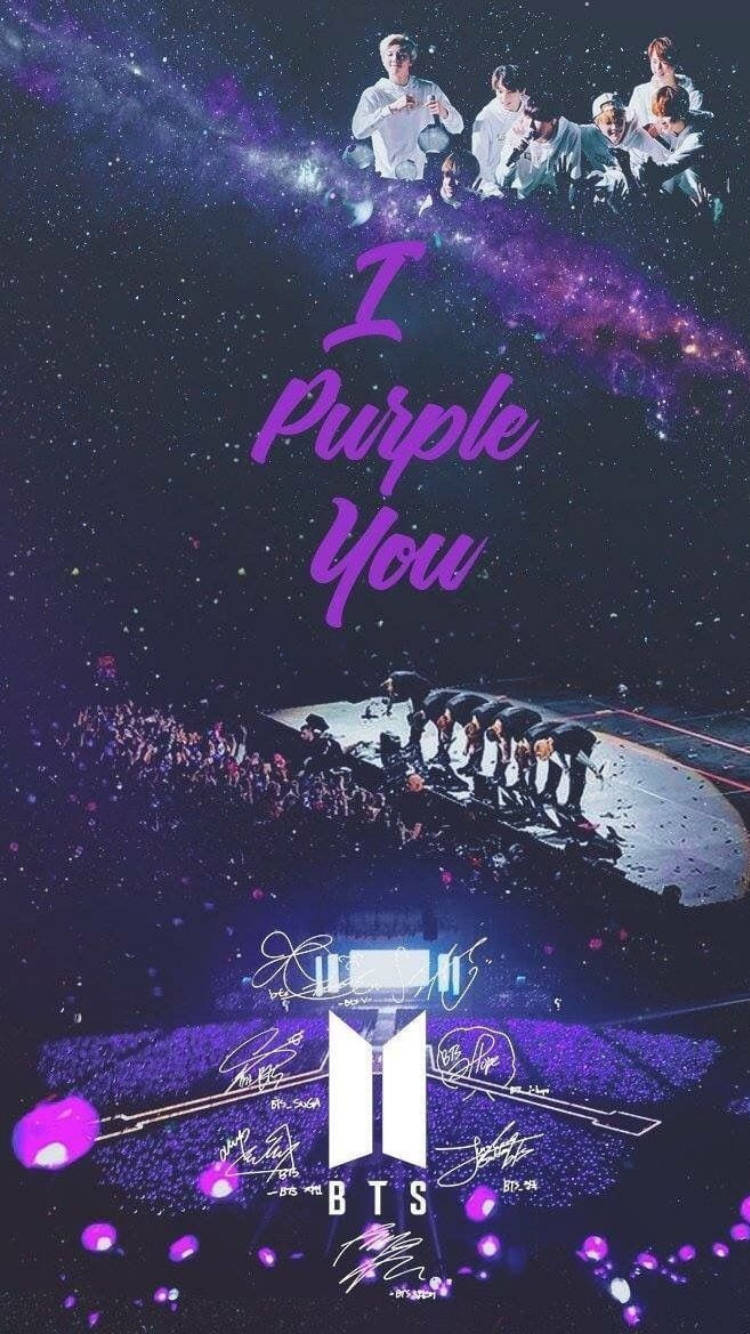 Коллаж концерта I Purple You Обои