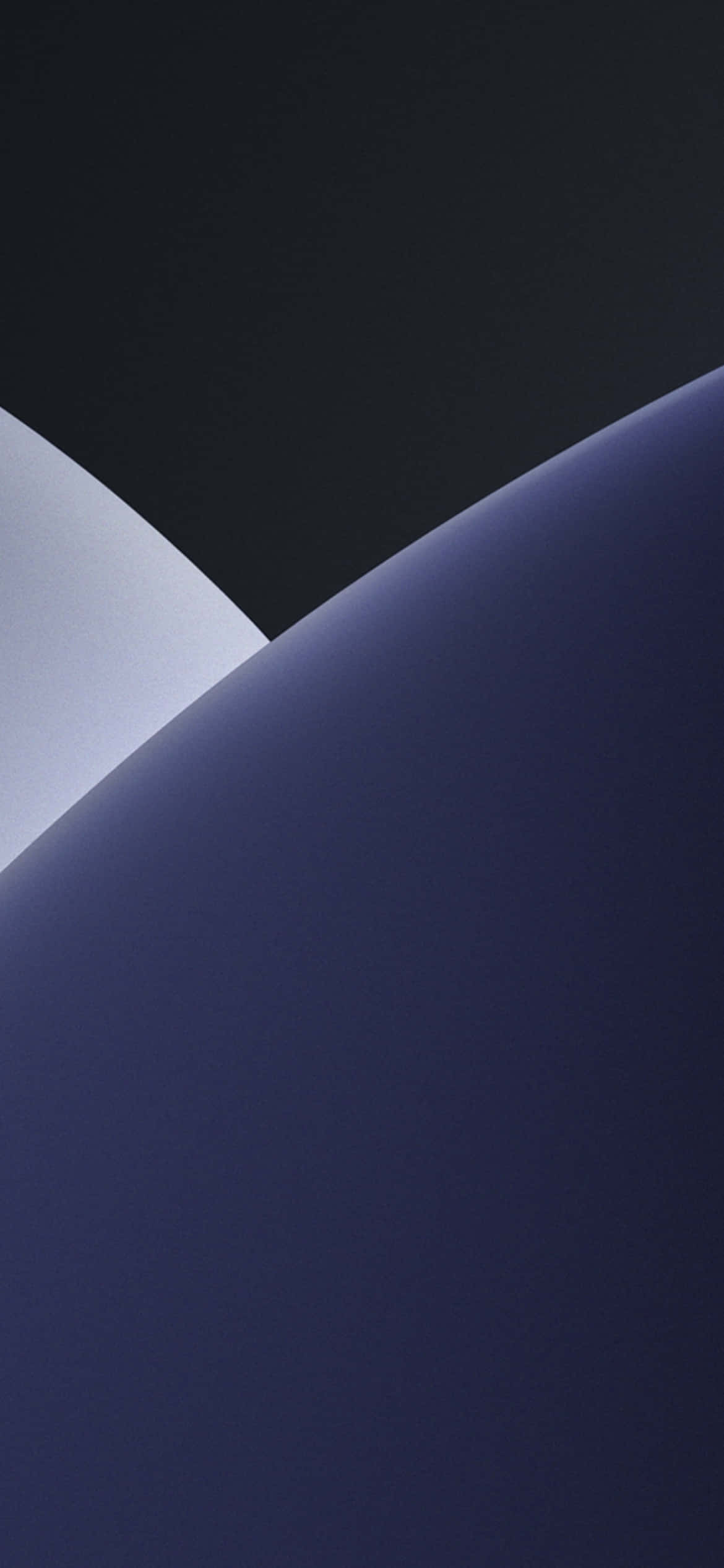 iOS 13 Черно-серый фон Обои
