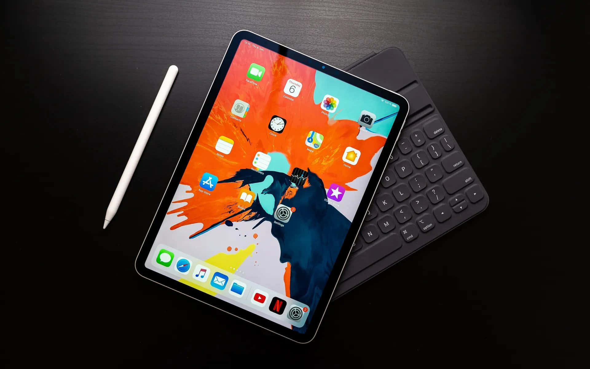Использование iPad для плавной и эффективной работы. Обои