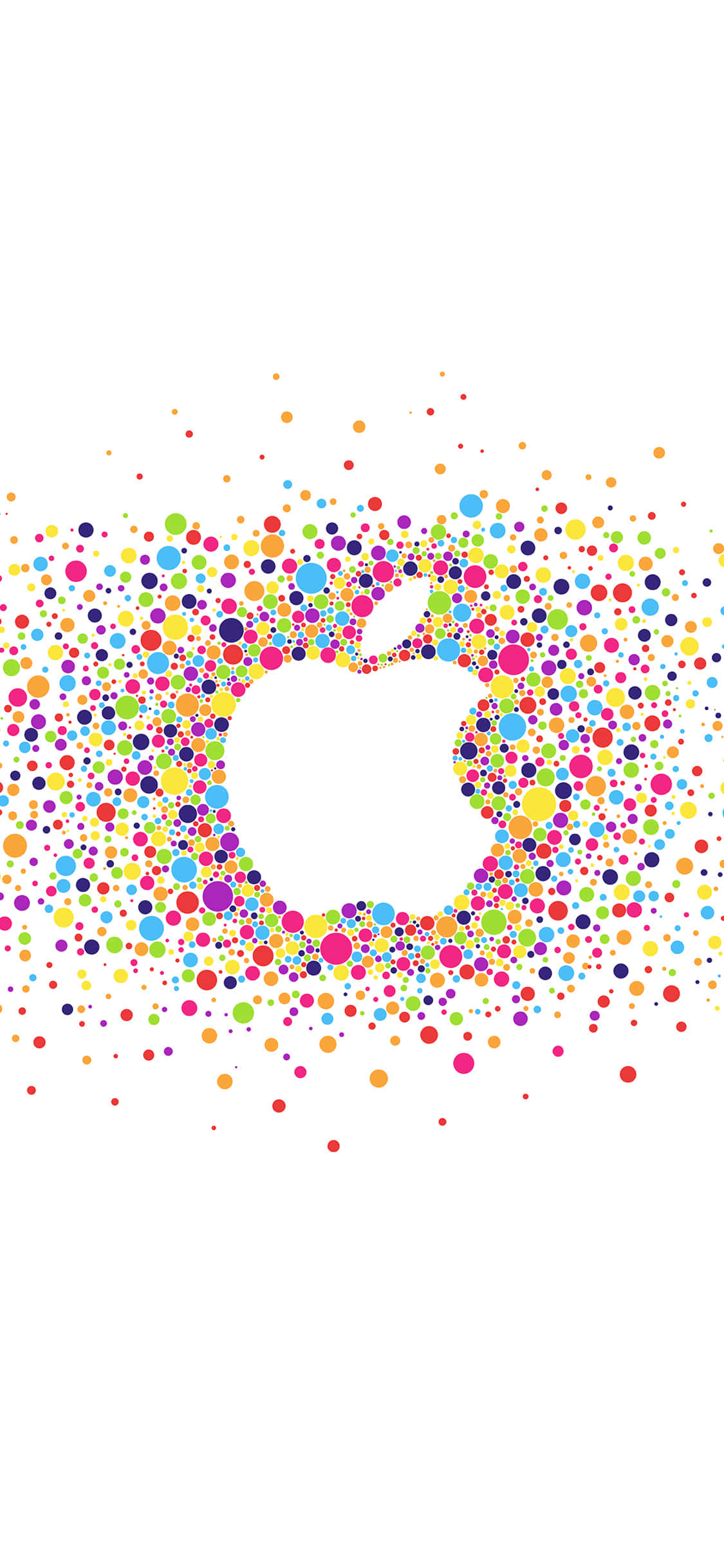 Отпразднуйте краски жизни с радужным iPhone Обои