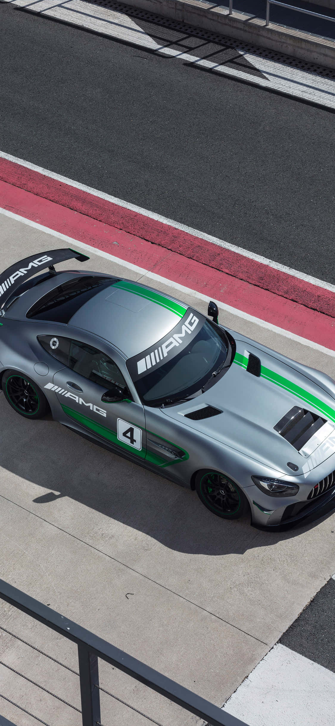Фон iPhone X Amg Gt-r и Mercedes-AMG GT4 Обои