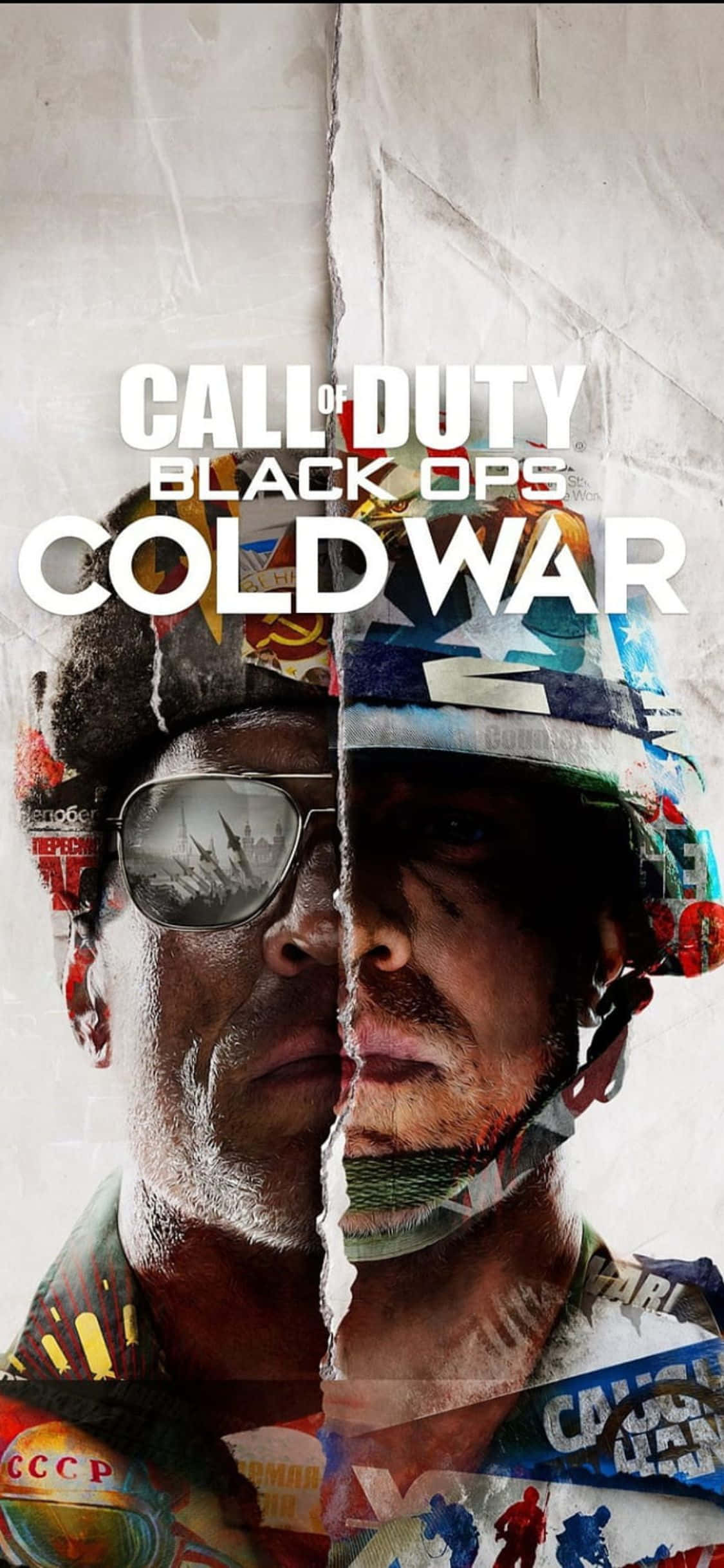 iPhone X Call Of Duty Black Ops Cold War Background Game Cover Обои