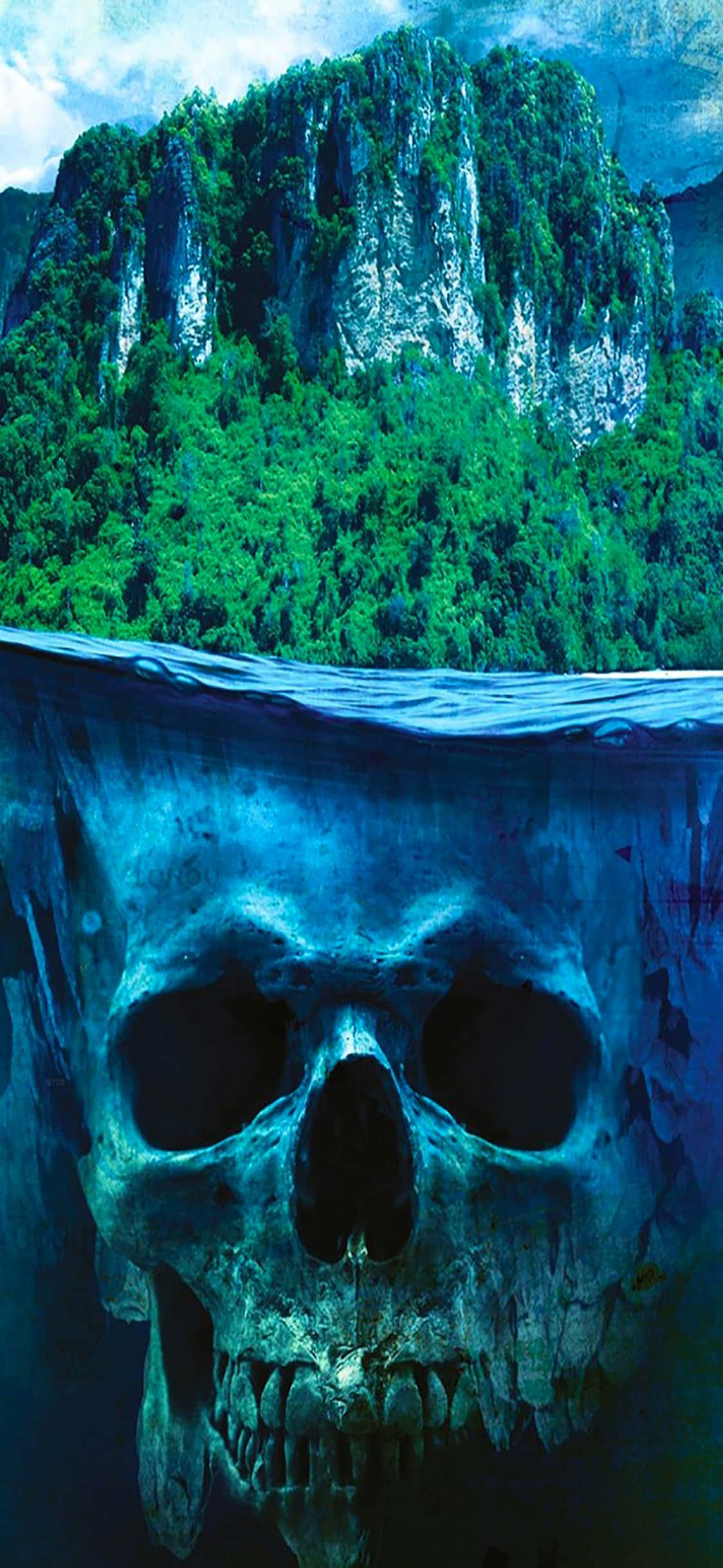 iPhone X Far Cry 3 Фон с черепом на островах Рук Обои