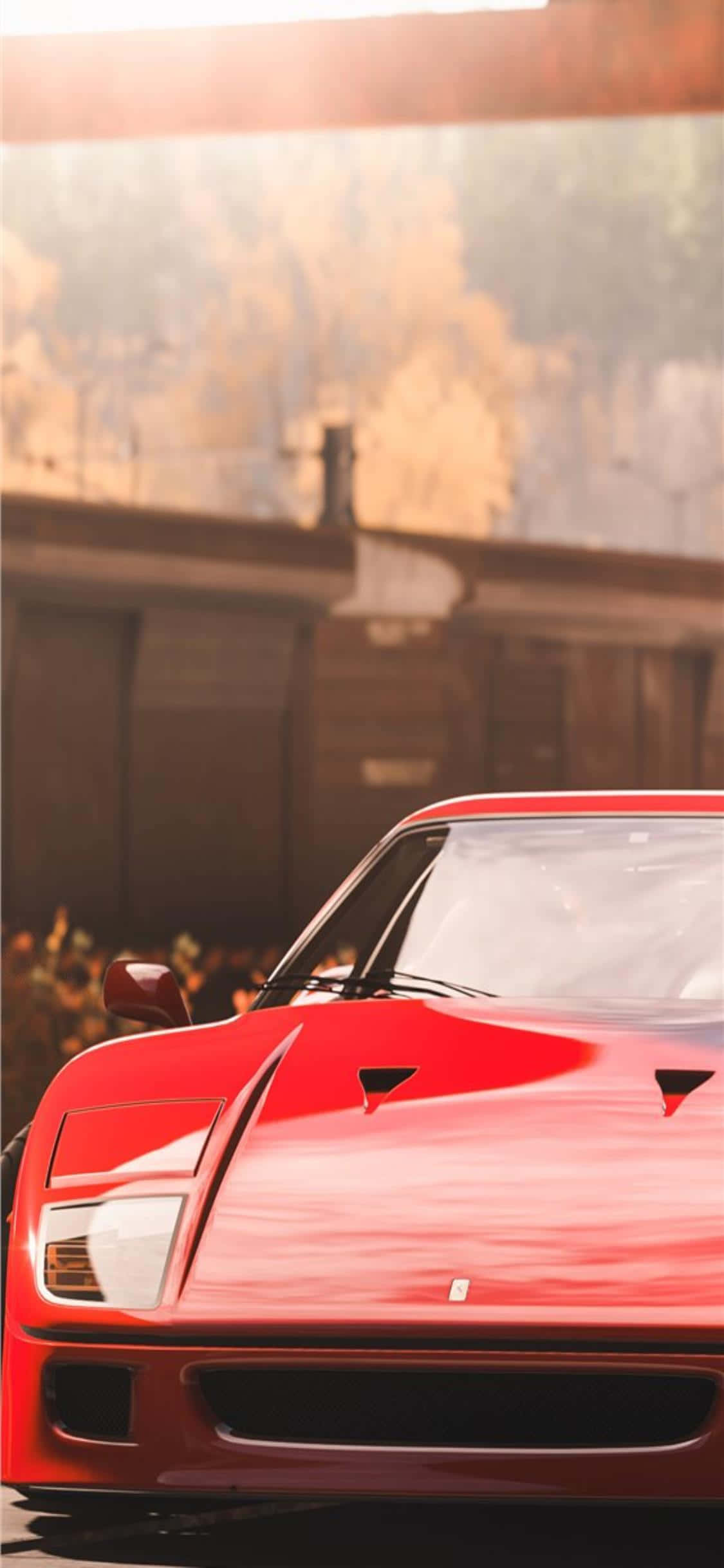 Острые ощущения от гонки на твоем iPhone X с Forza Horizon 4 Обои