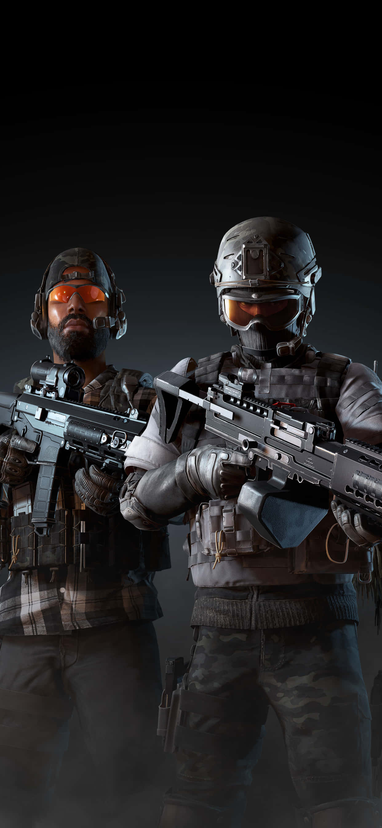 Полностью экипированные солдаты iPhone X Ghost Recon Wildlands фон Обои