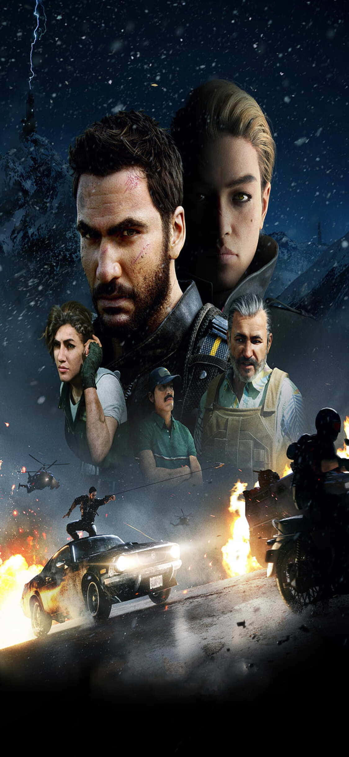 Приготовьтесь к действию с iPhone X и Just Cause 4 Обои