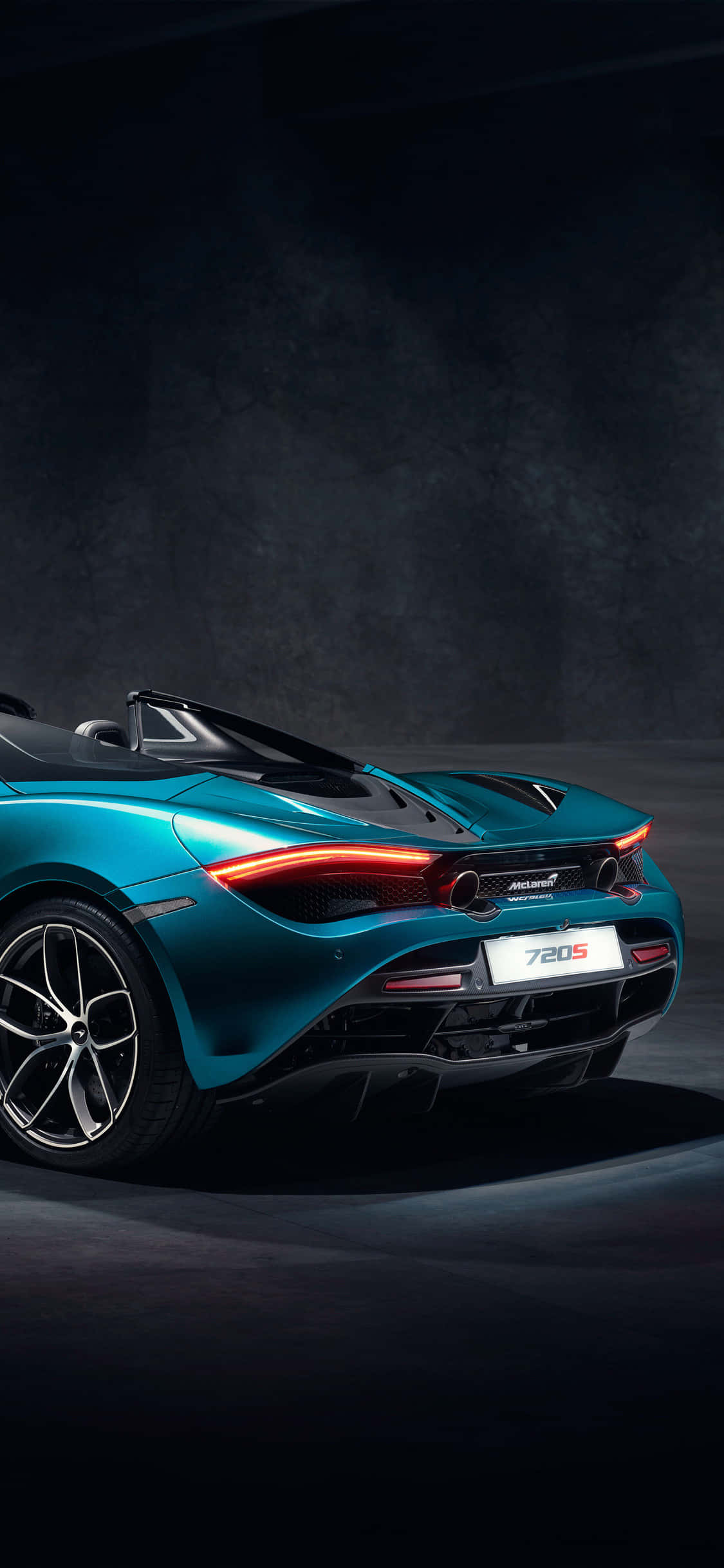 iPhone X Mclaren 720s Spider Pista фон Обои