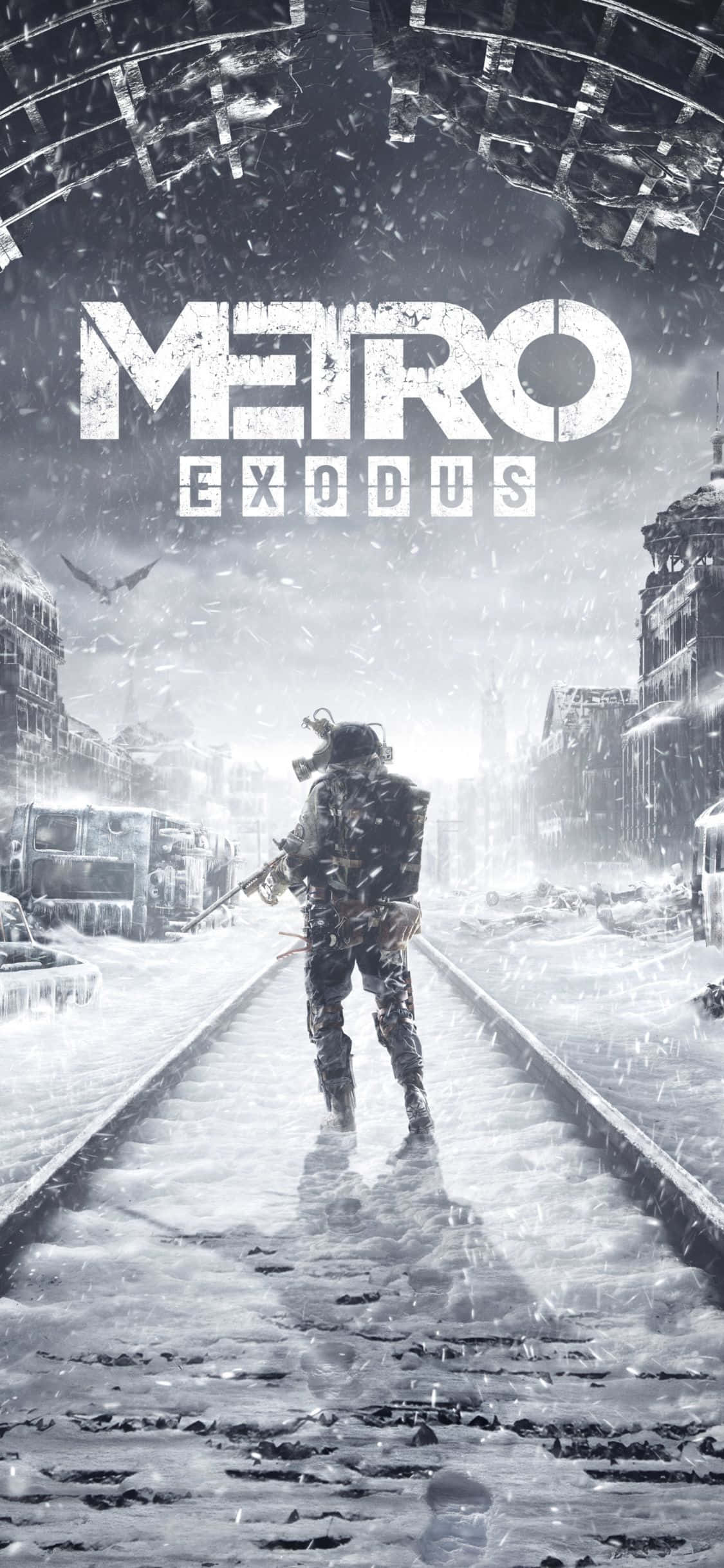 Заряжайтесь к победе с iPhone X и Metro Exodus Обои