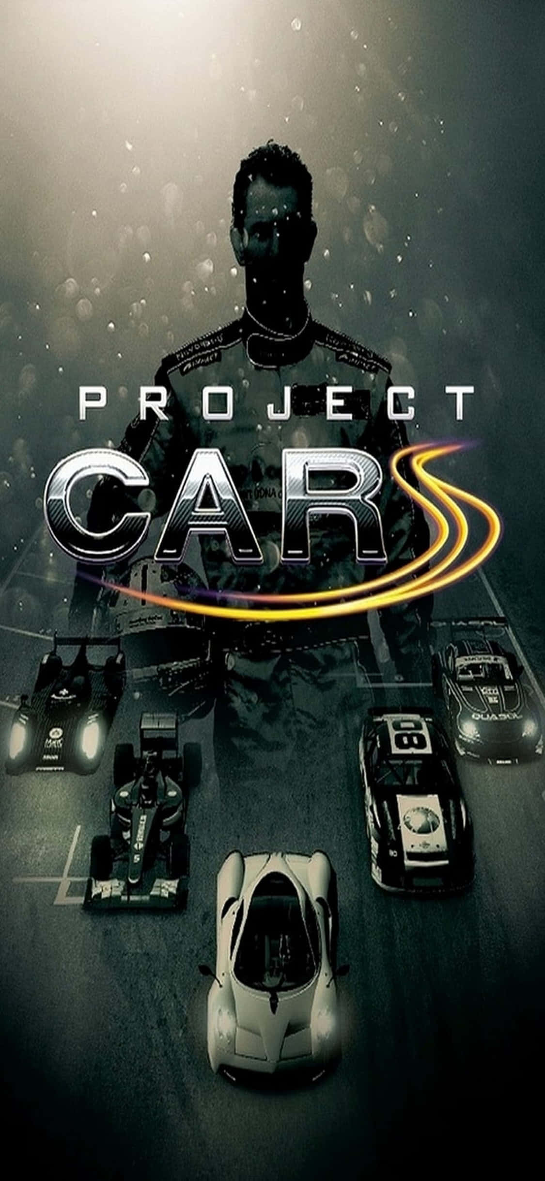 iPhone X Project Cars Фон Игра Постер Разные автомобили Обои