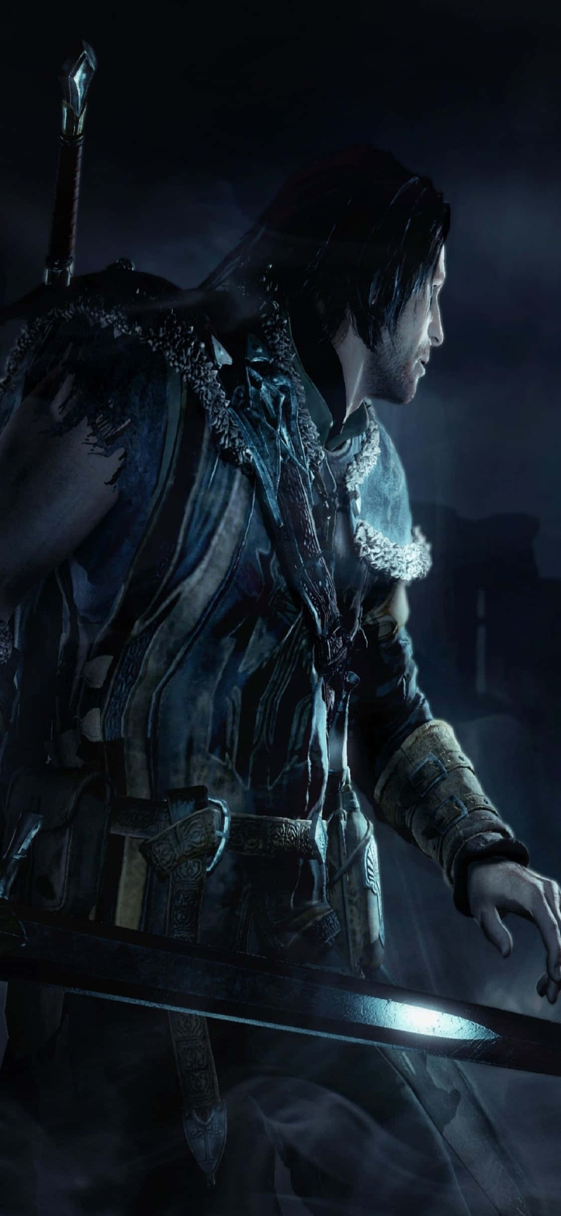 iPhone X Shadow of Mordor фон Талион Обои