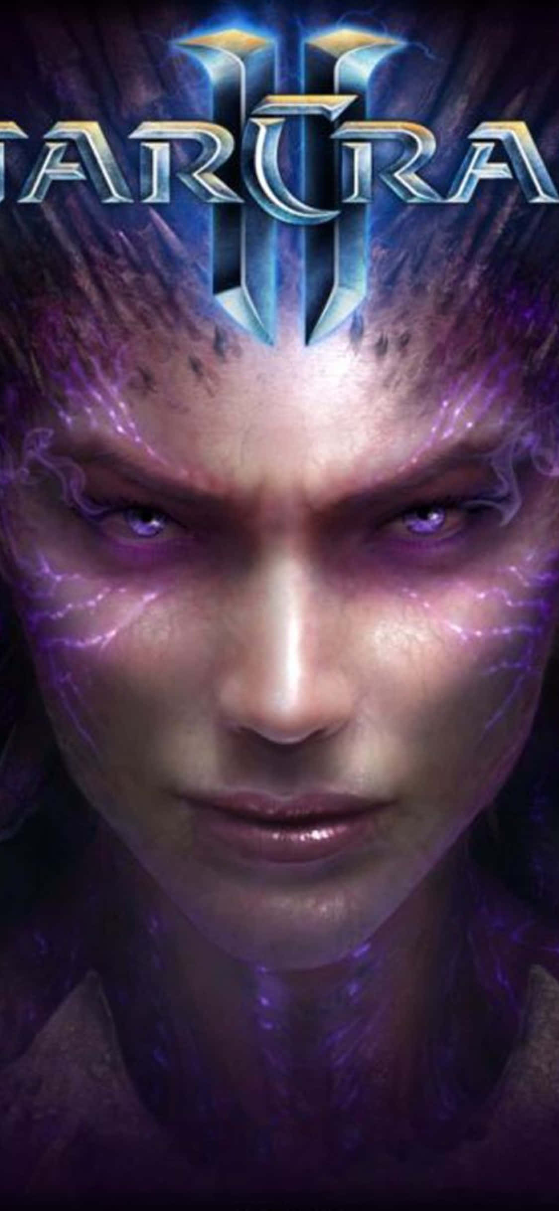 iPhone X StarCraft II фон Сердце Роя Обои